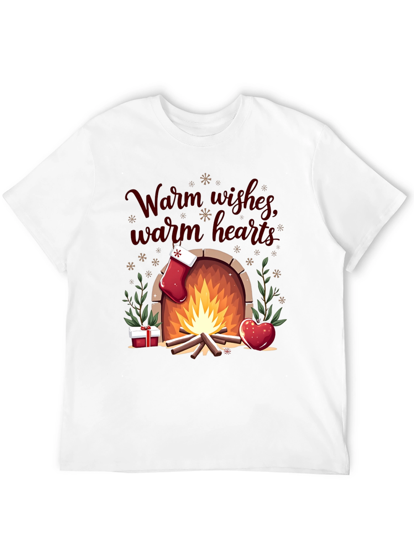 Warm Wishes Holiday Graphic Tee