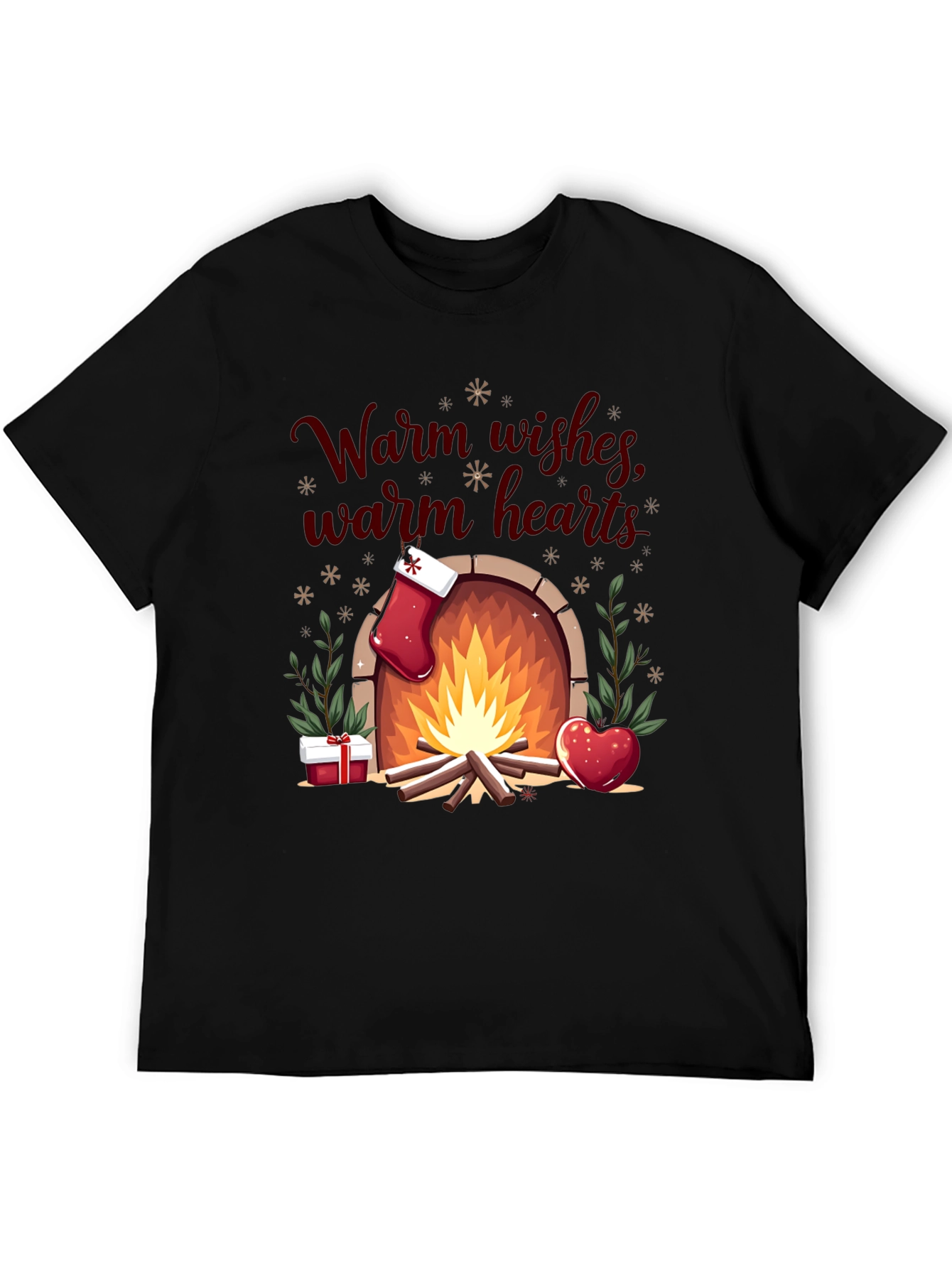 Warm Wishes Holiday Graphic Tee