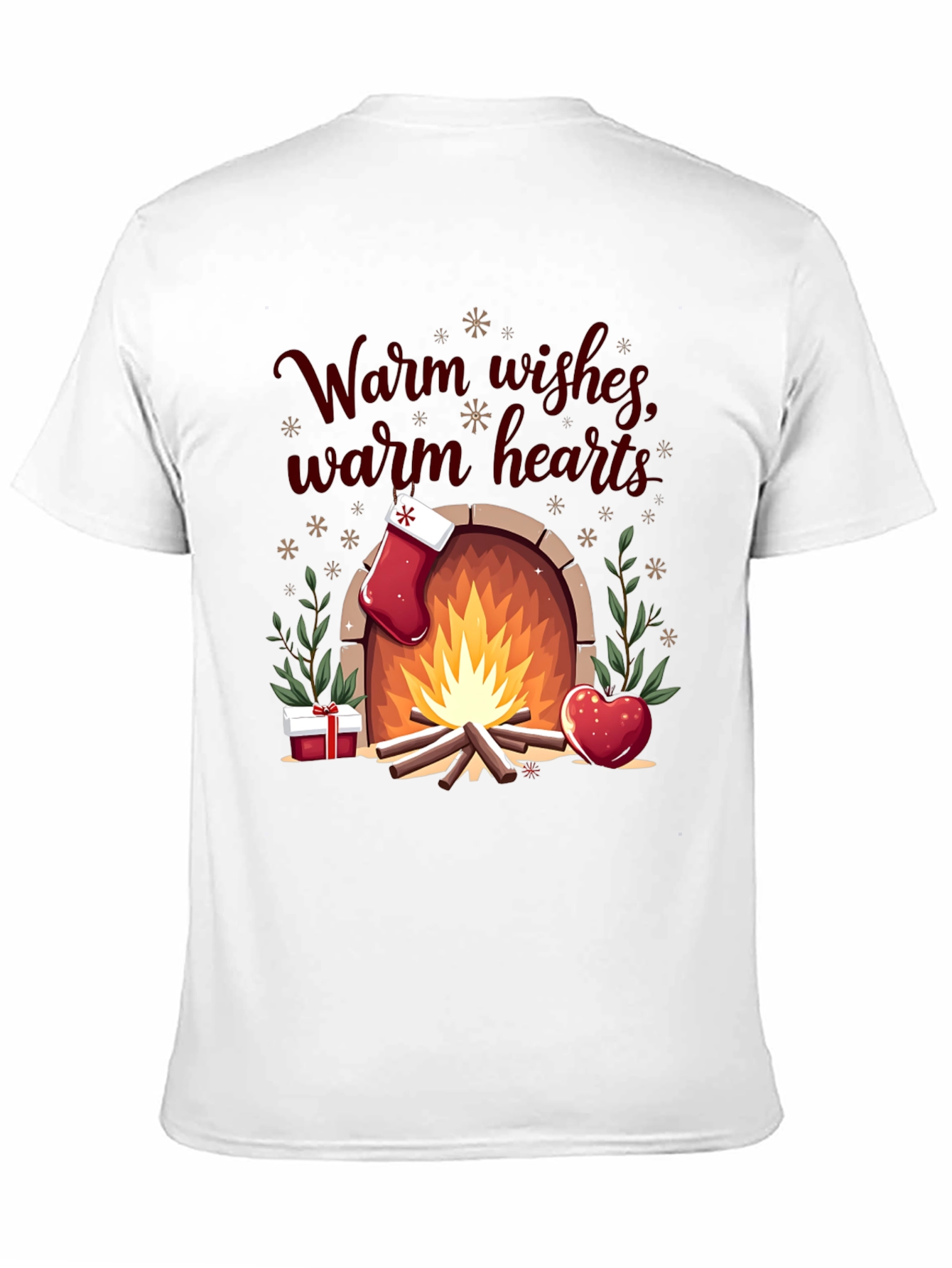 Warm Wishes Holiday Graphic Tee