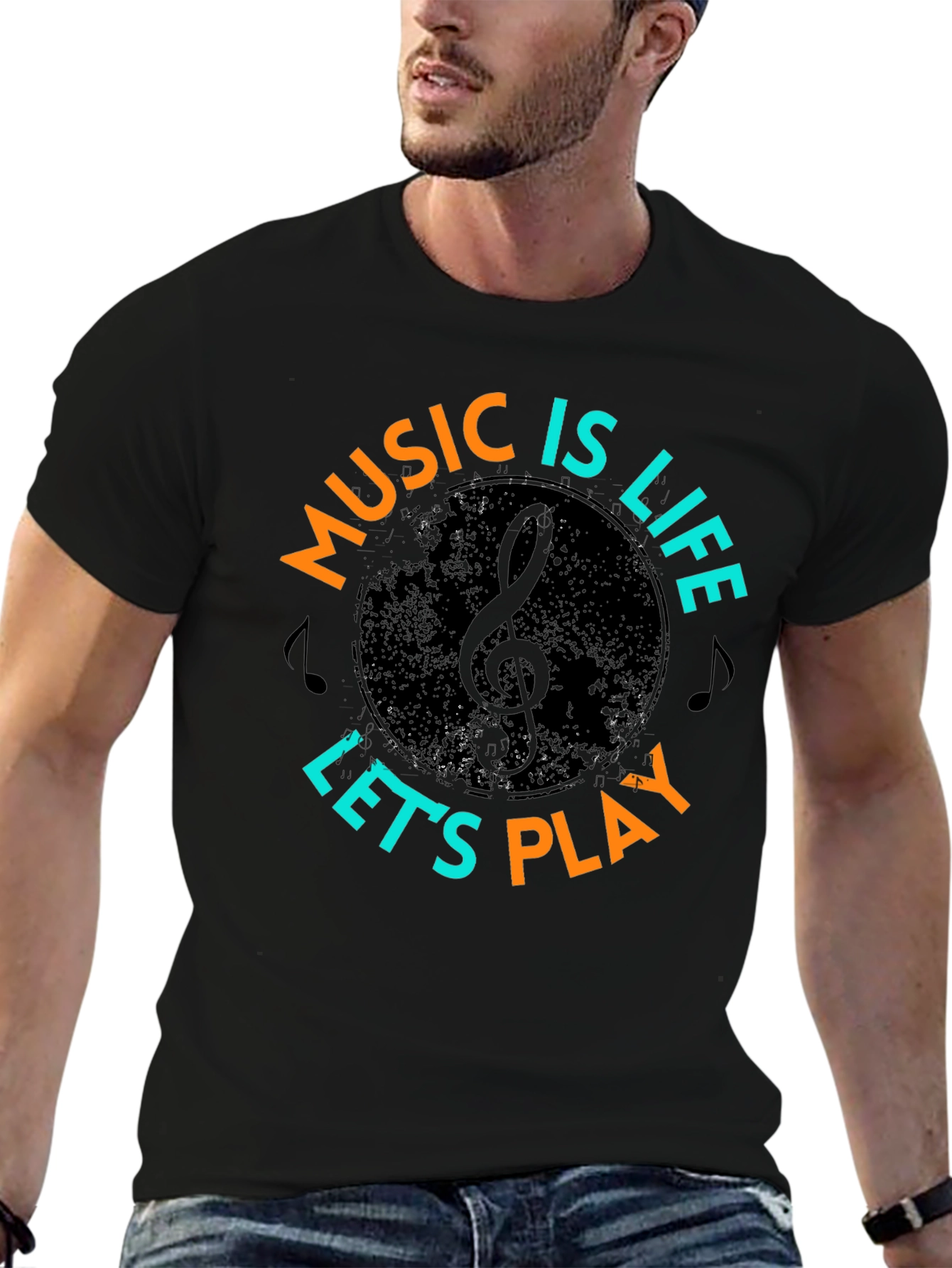 Music Is Life Graphic Tee