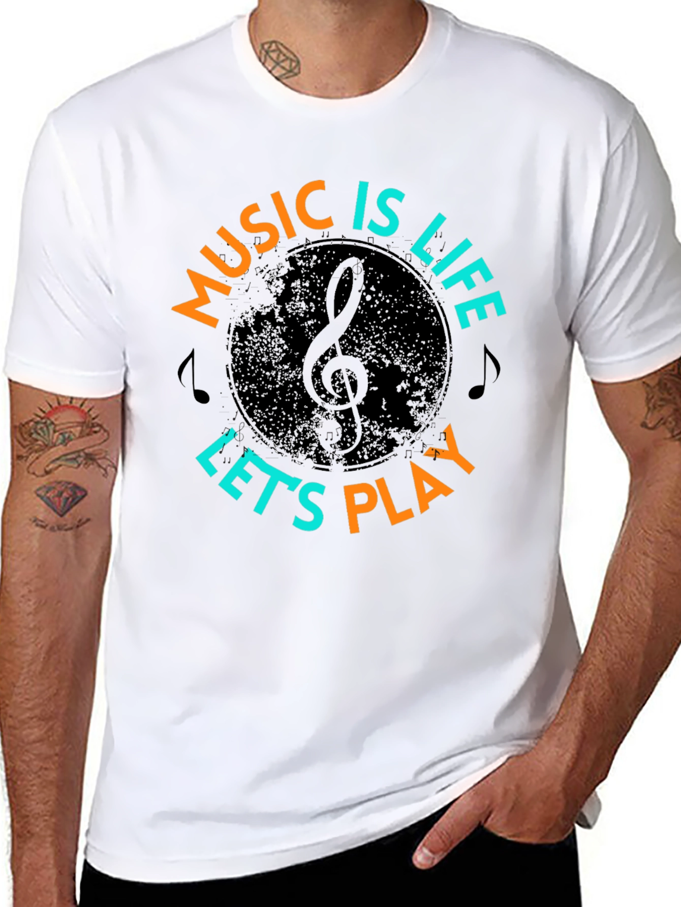 Music Is Life Graphic Tee