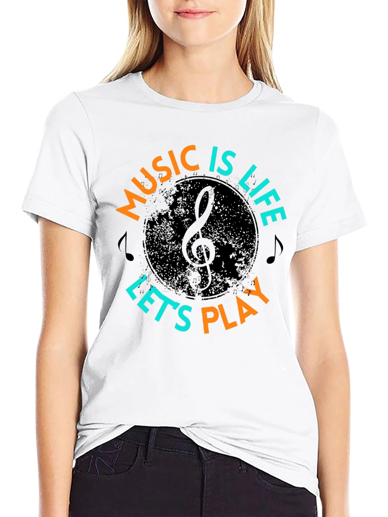 Music Is Life Graphic Tee