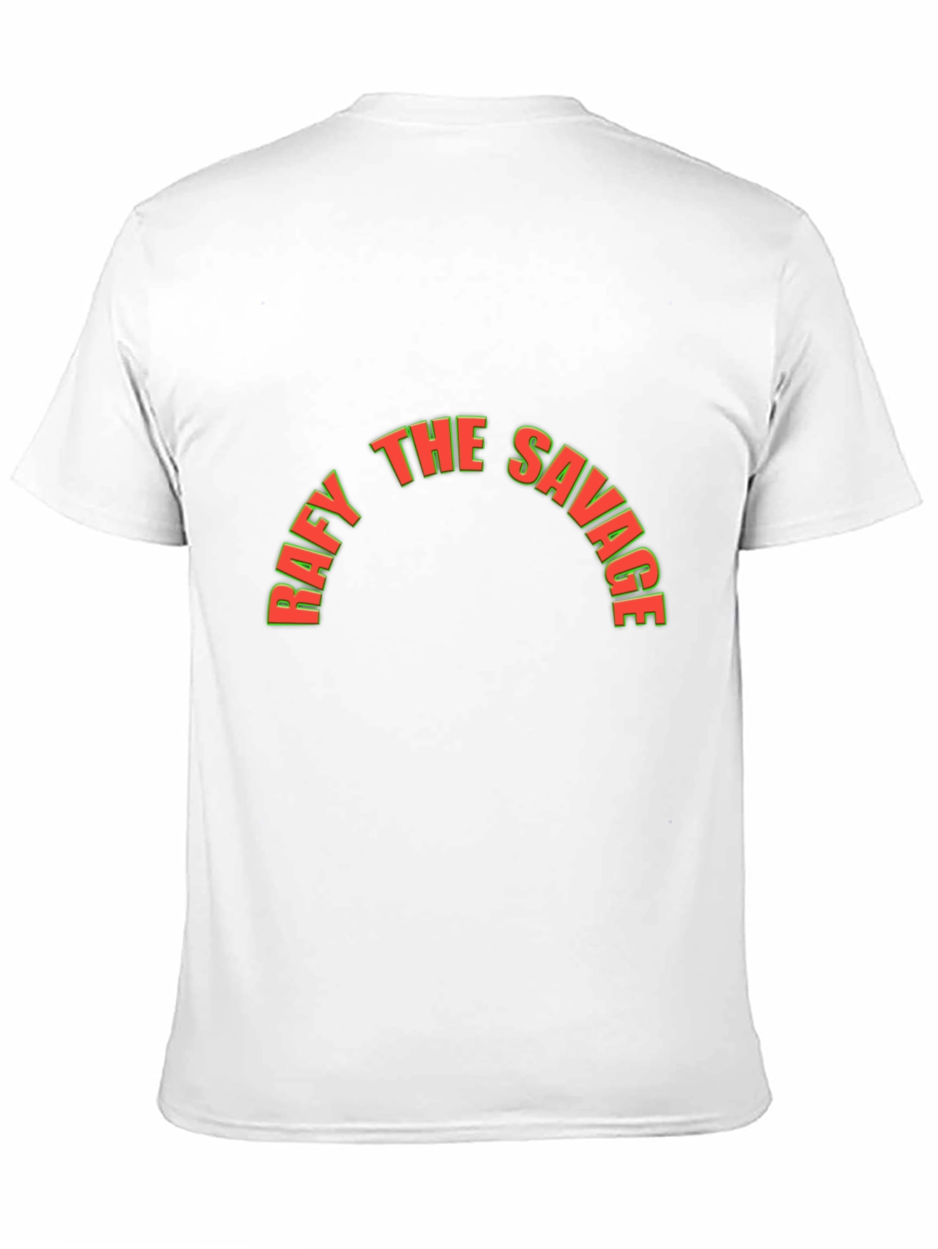 Raffy The Savage Graphic Tee - Mens Black T-Shirt