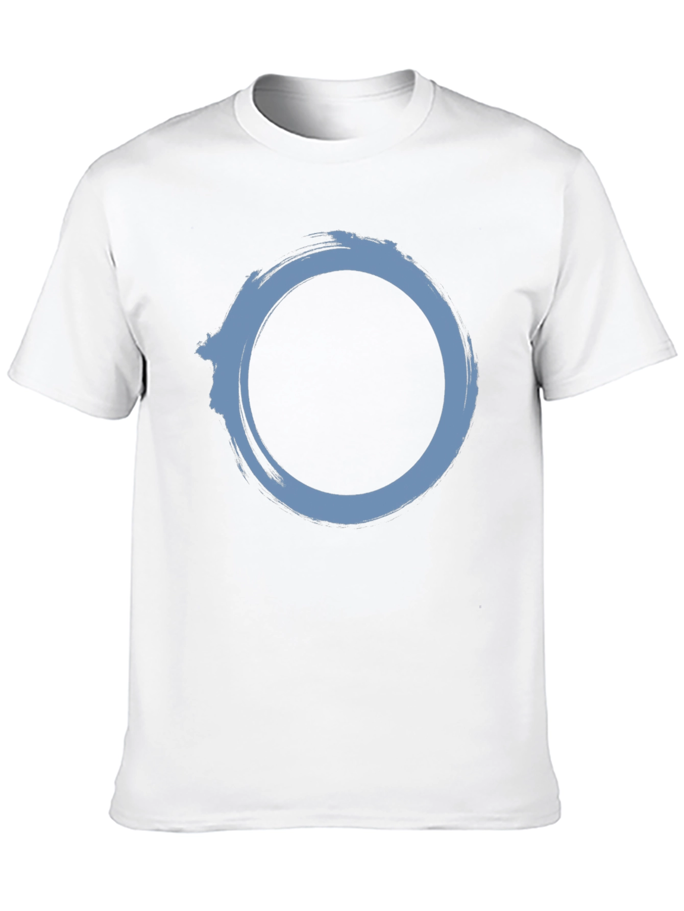 Zen Circle Graphic T-Shirt - Black Cotton Tee