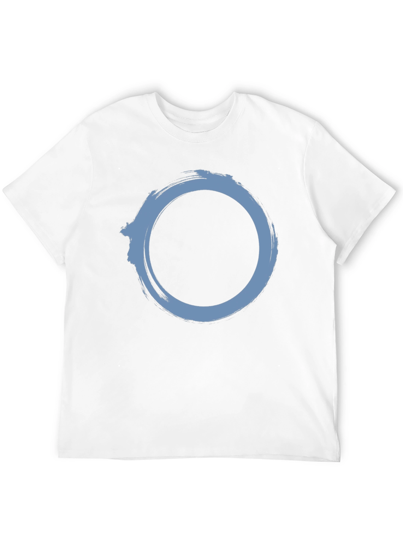 Zen Circle Graphic T-Shirt - Black Cotton Tee