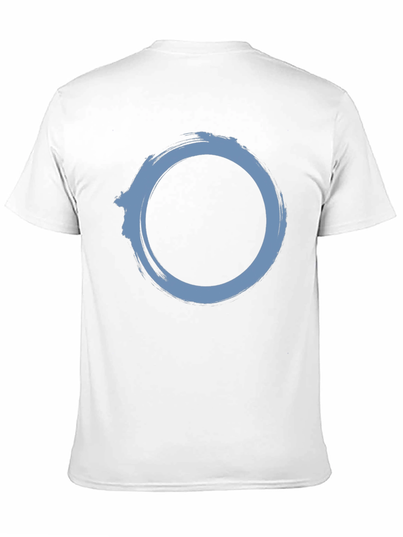 Zen Circle Graphic T-Shirt - Black Cotton Tee