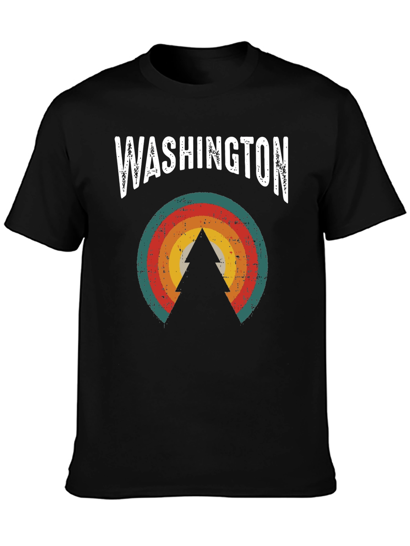 Washington Retro Tree Graphic Tee