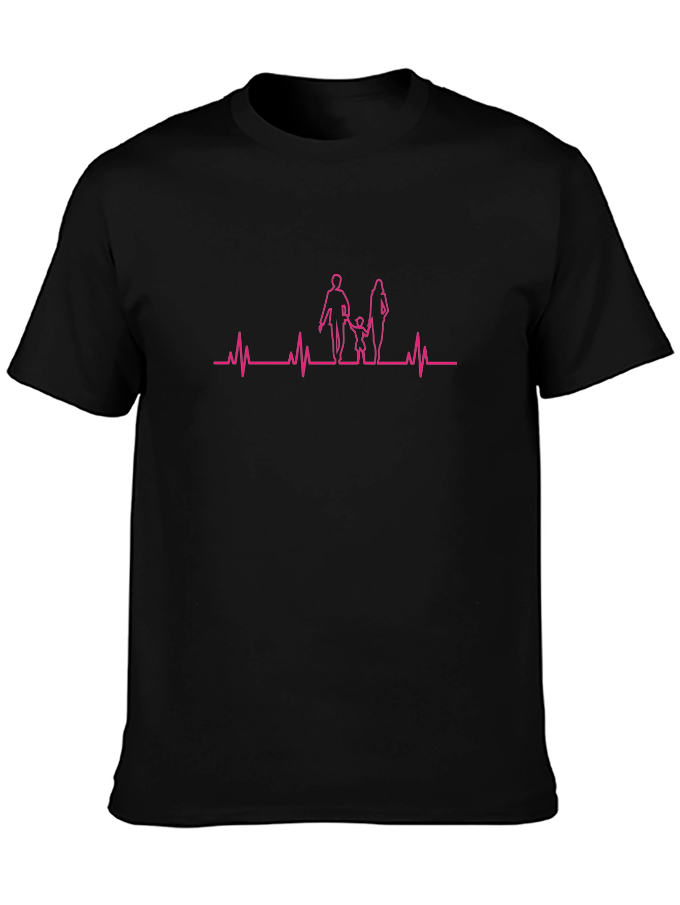 Family Heartbeat Graphic Tee