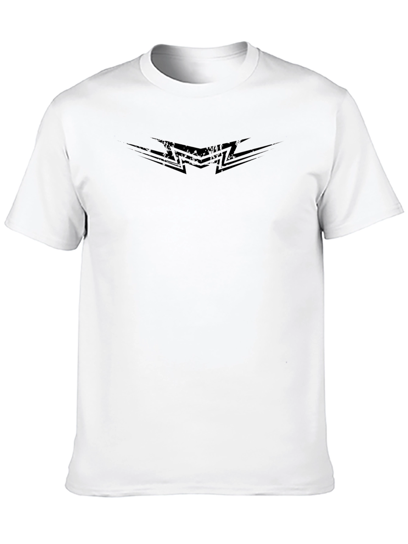Stylish Black Graphic Print Tee - Modern Casual Wear
