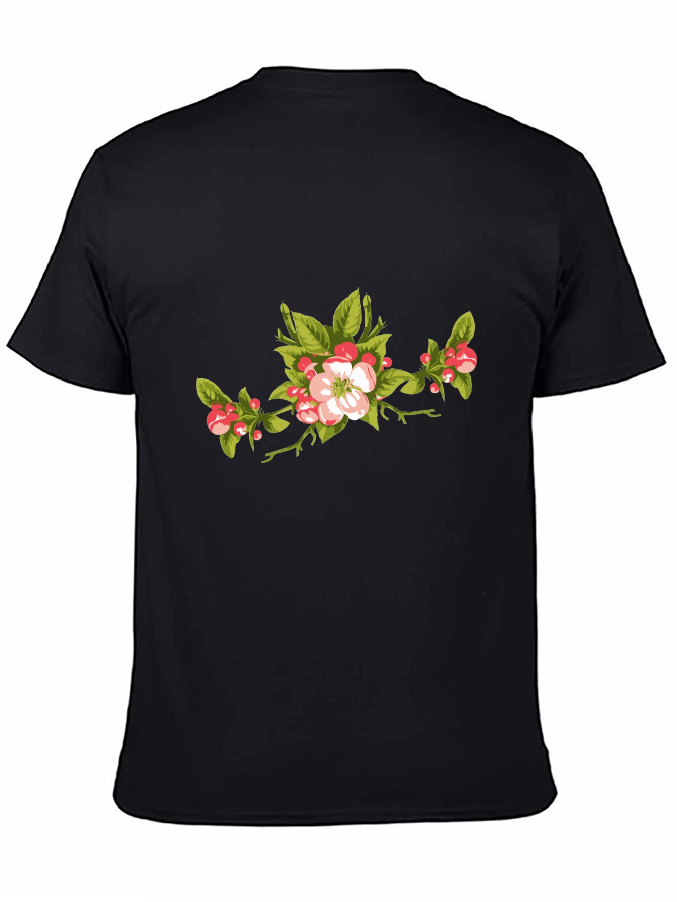 Floral Branch Graphic T-Shirt