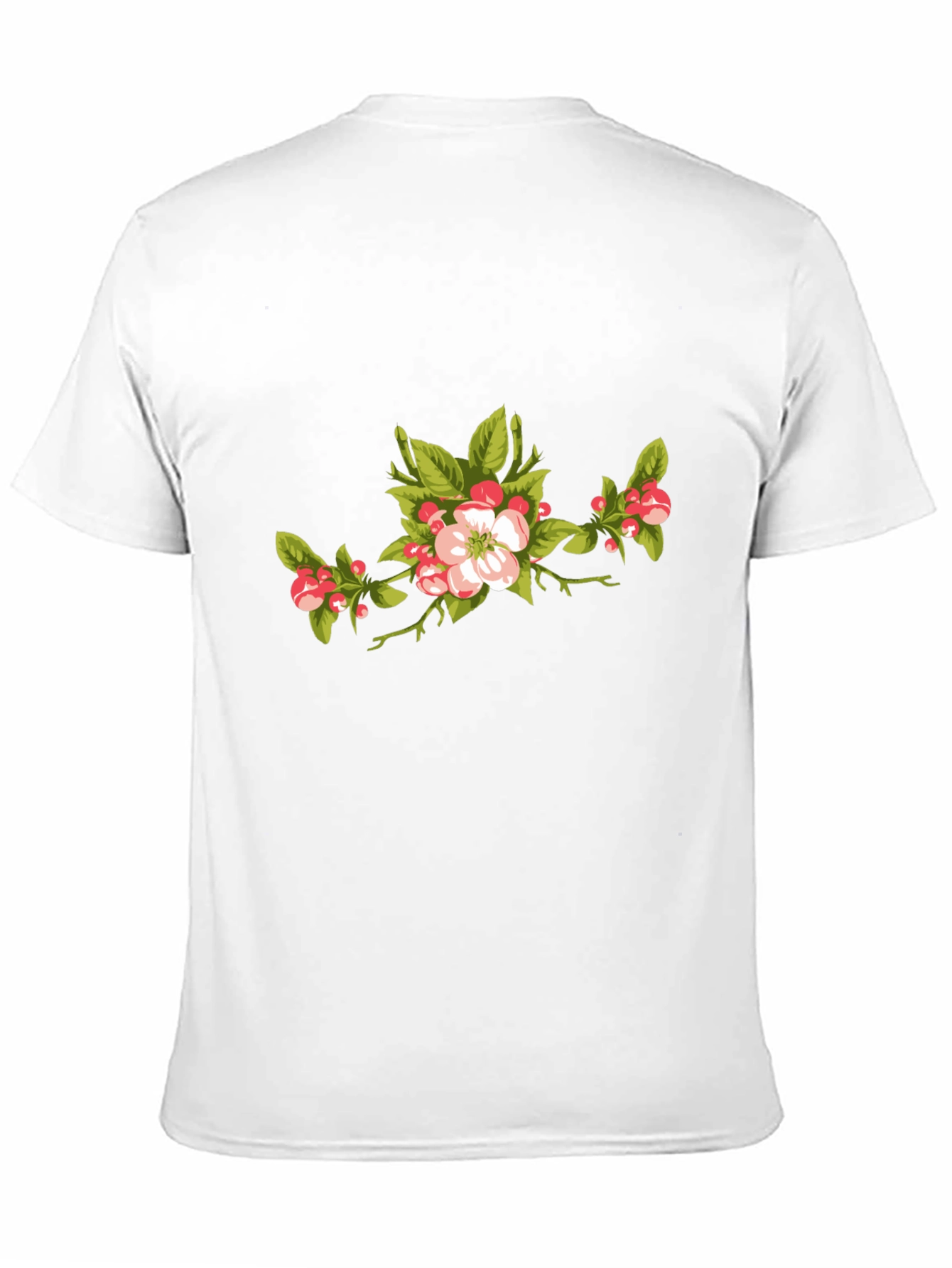 Floral Branch Graphic T-Shirt