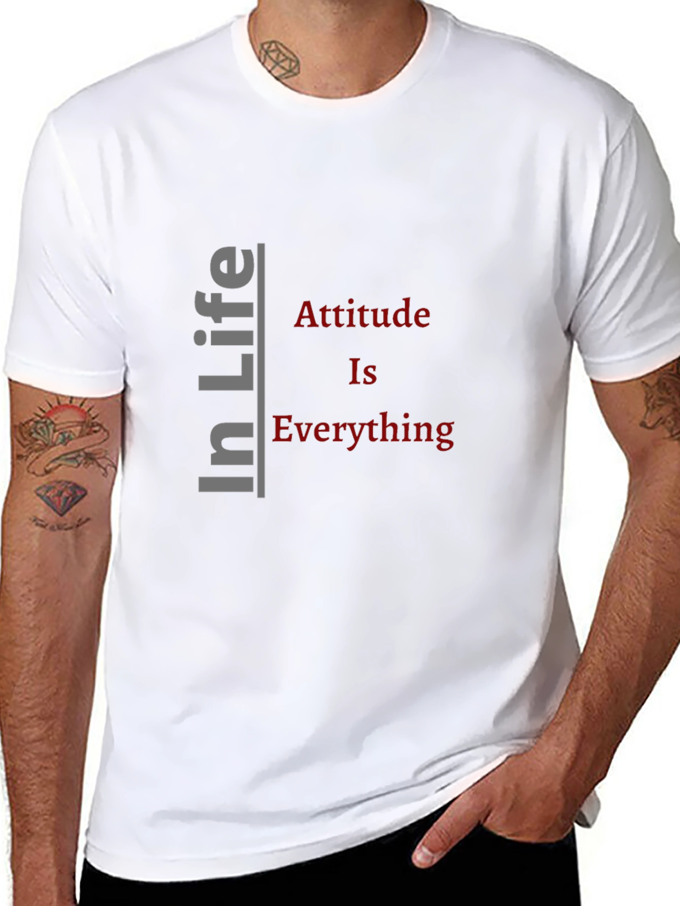 Attitude Is Everything Graphic Tee