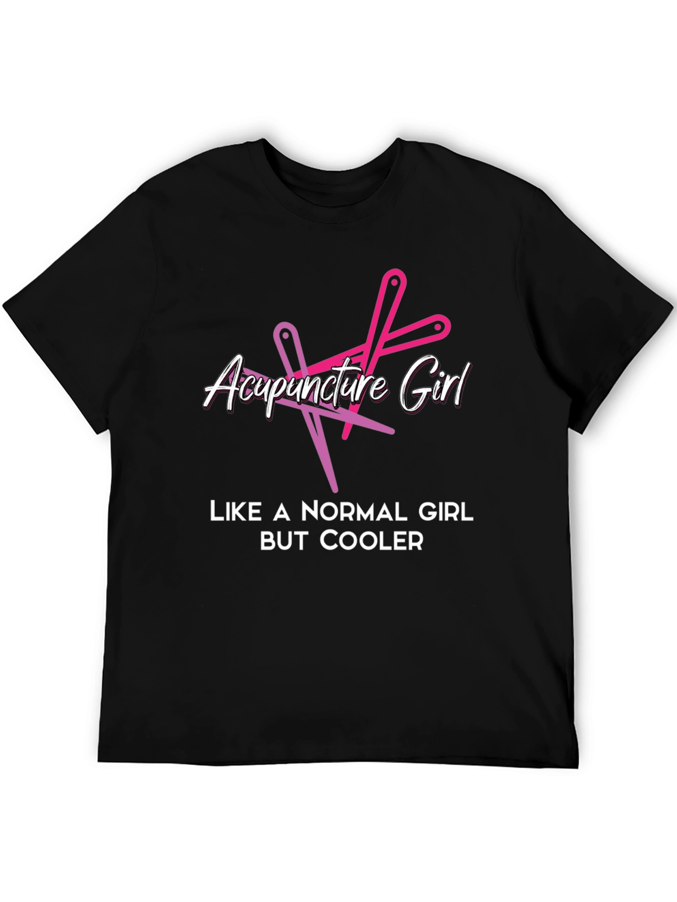 Acupuncture Girl T-Shirt - Cool & Unique Design