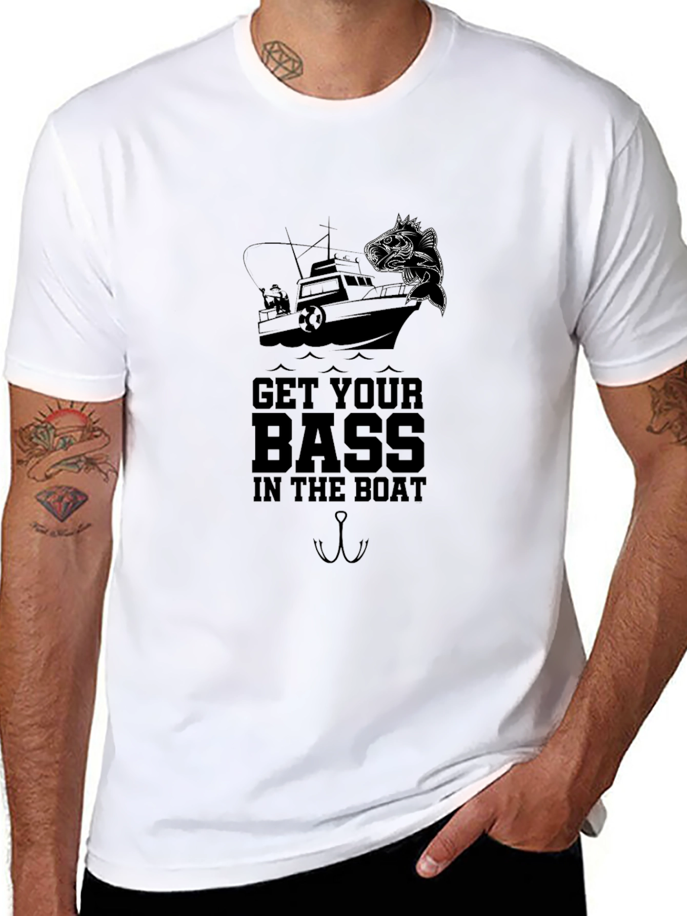 Get Your Bass in the Boat T-Shirt