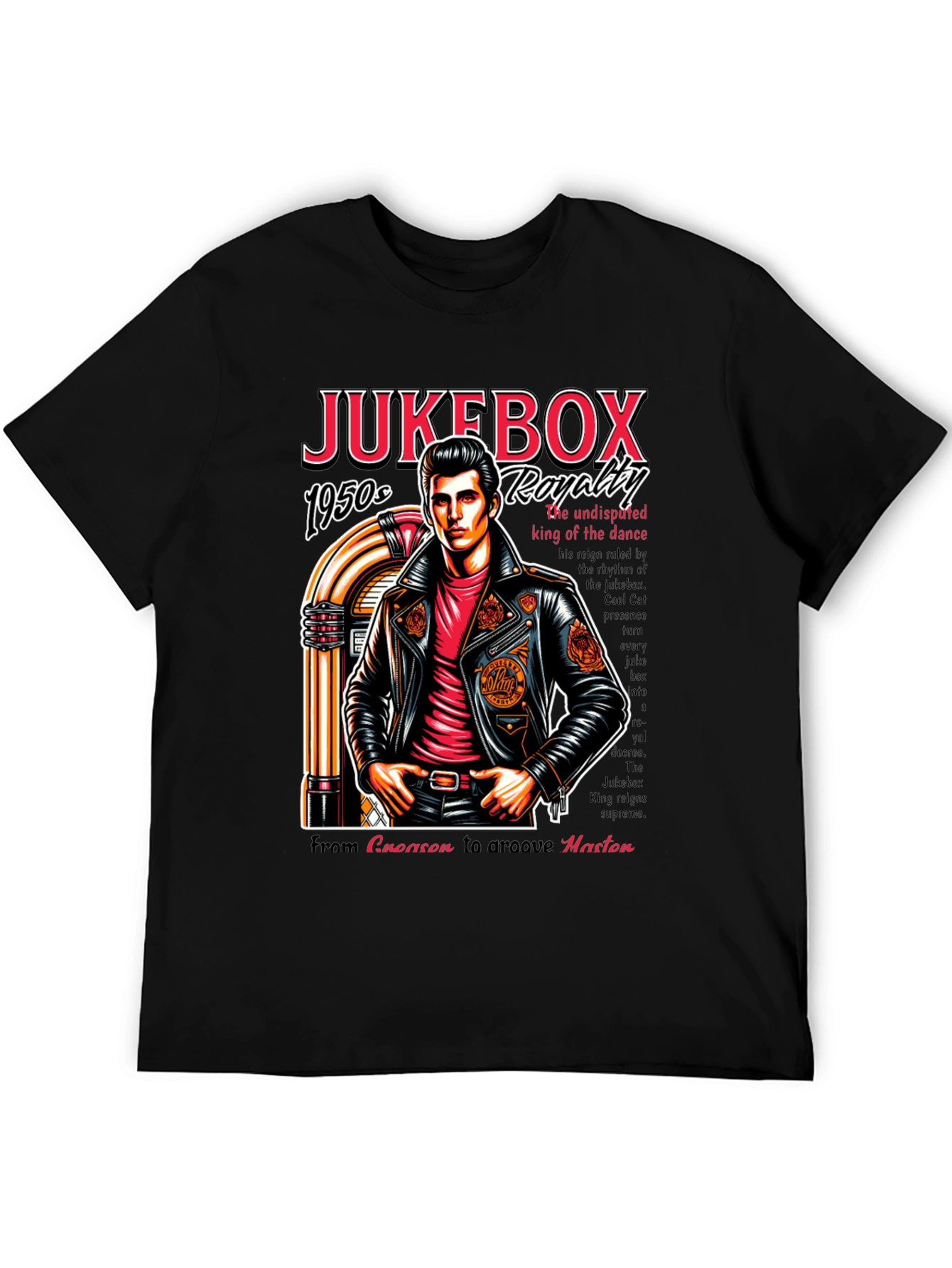 Jukebox Royalty 1950s T-Shirt