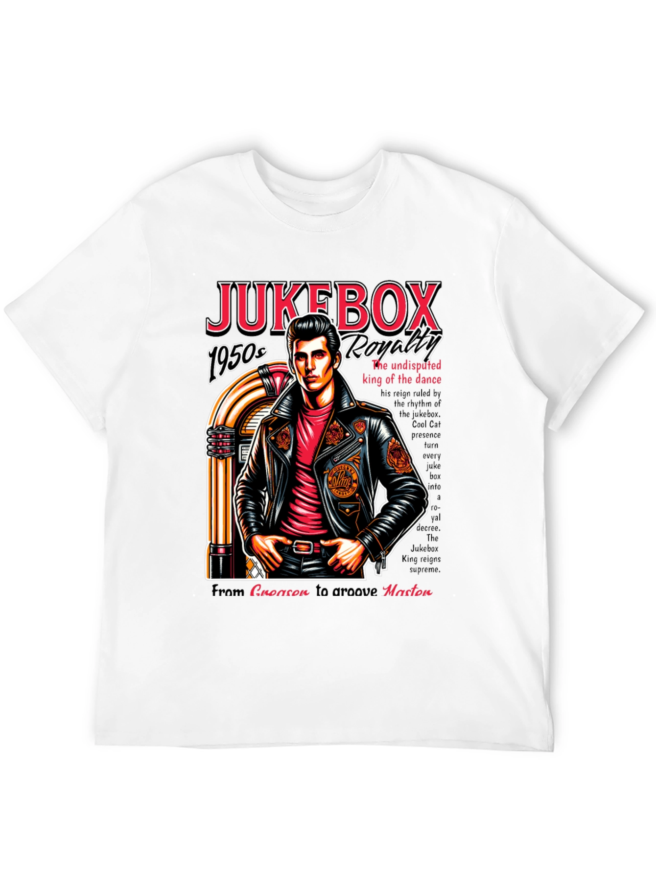 Jukebox Royalty 1950s T-Shirt