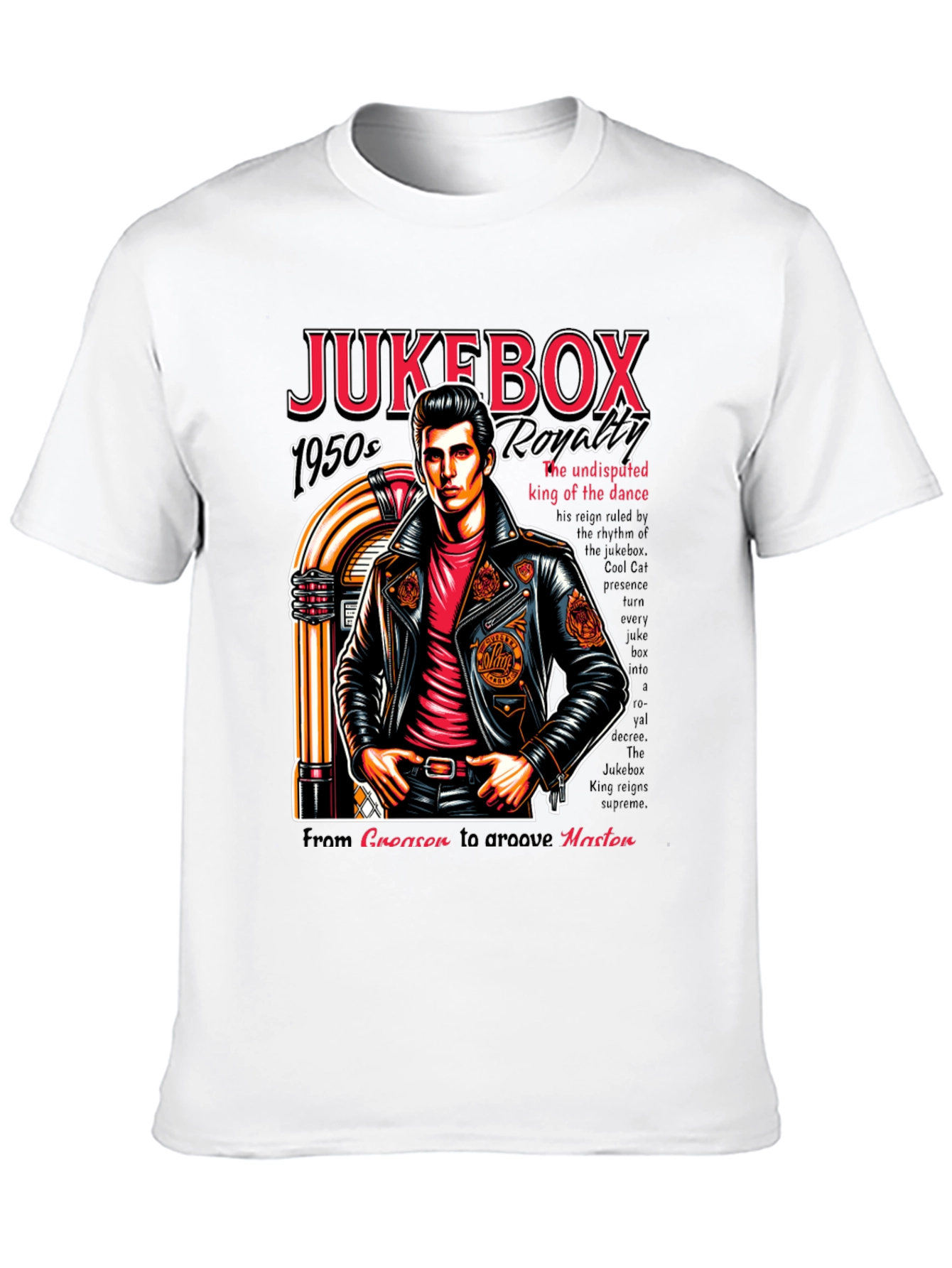 Jukebox Royalty 1950s T-Shirt