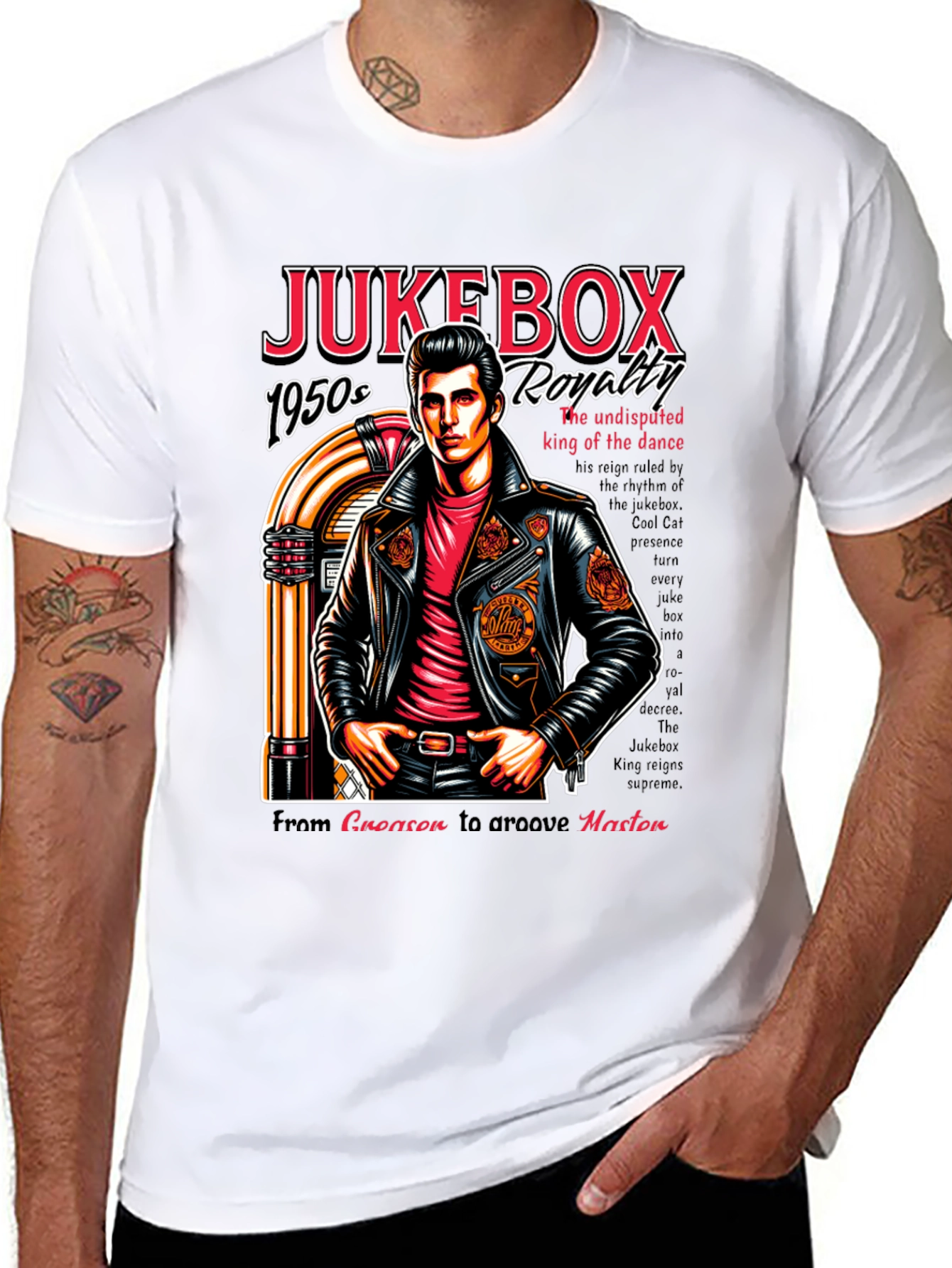 Jukebox Royalty 1950s T-Shirt