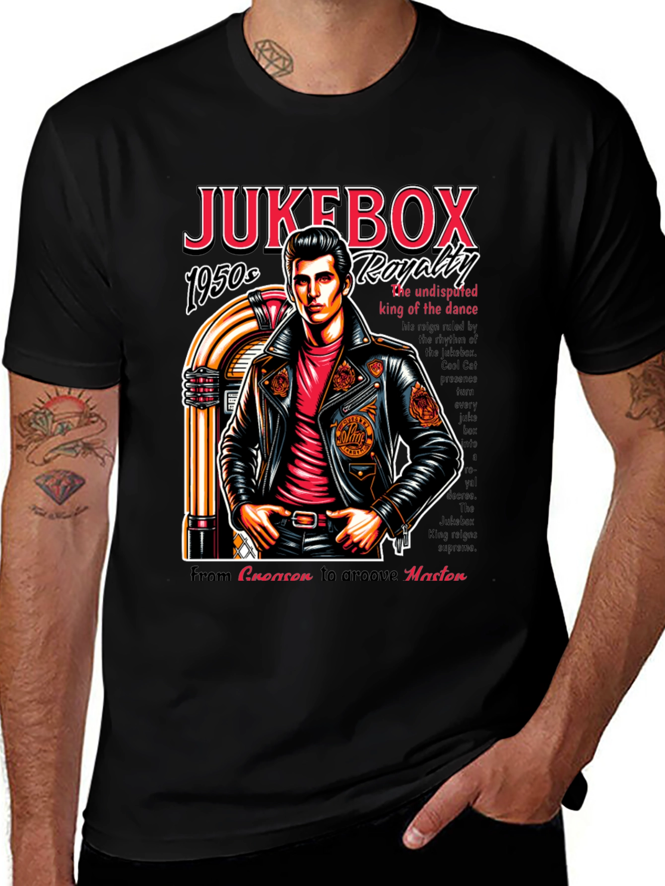 Jukebox Royalty 1950s T-Shirt