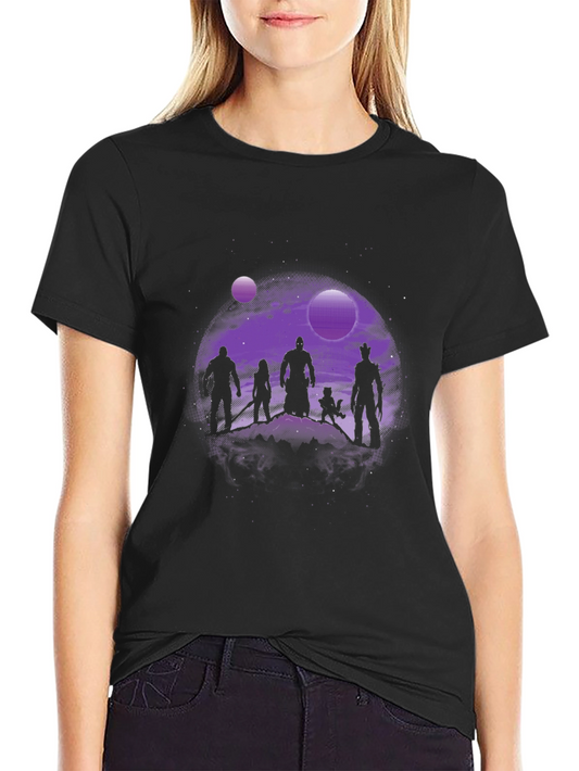 Guardians of the Galaxy Silhouette Graphic T-Shirt