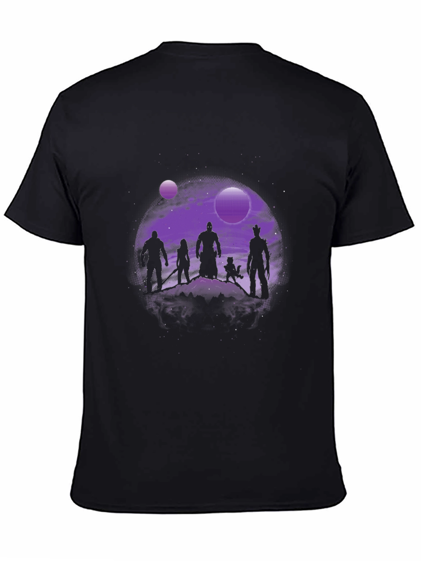Guardians of the Galaxy Silhouette Graphic T-Shirt