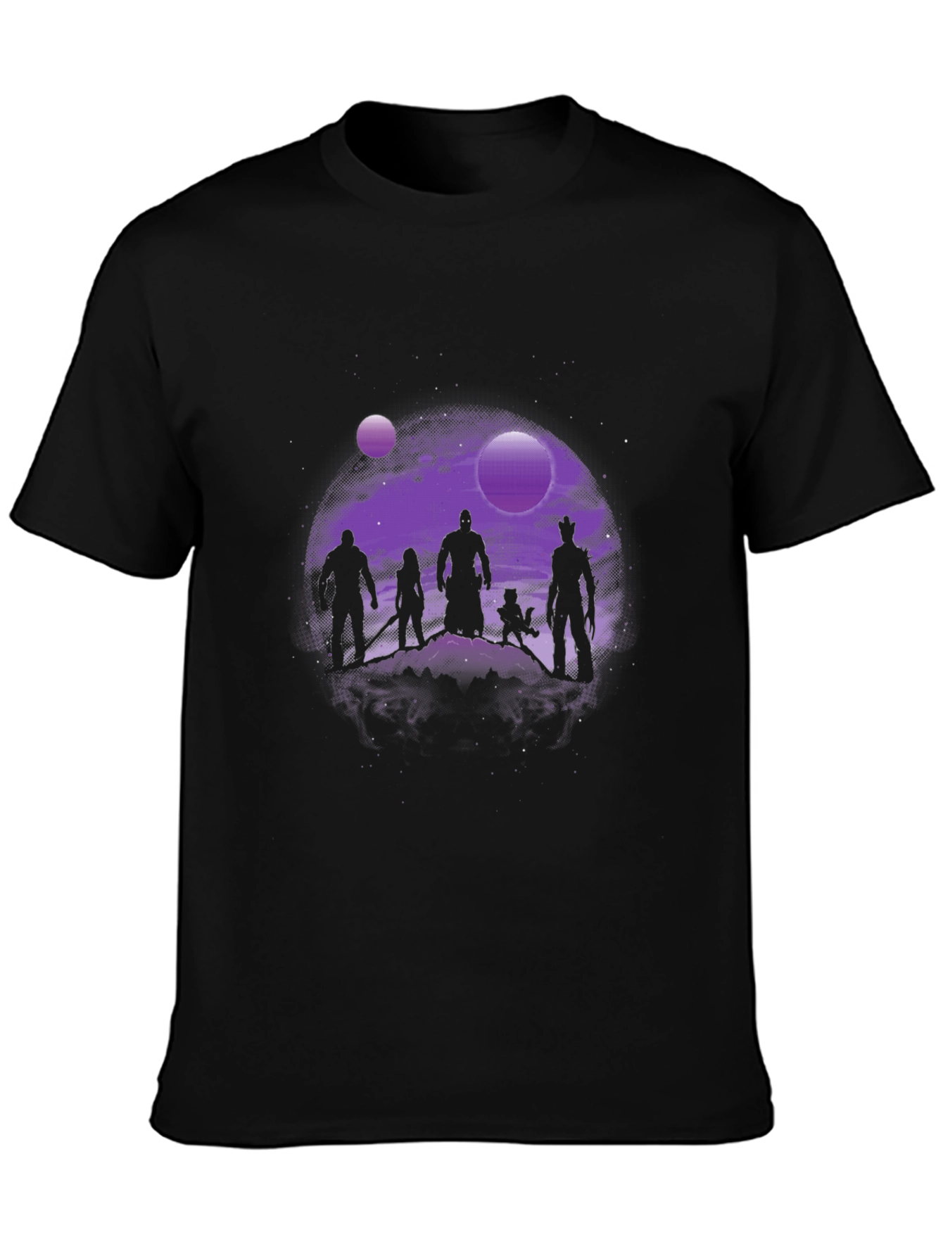 Guardians of the Galaxy Silhouette Graphic T-Shirt