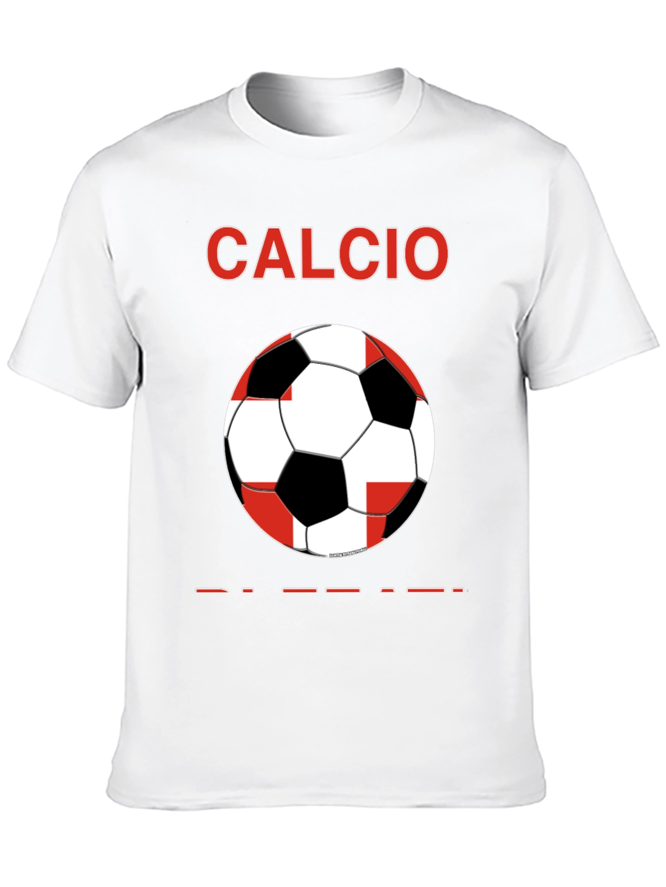 Calcio Soccer Graphic Tee - Black
