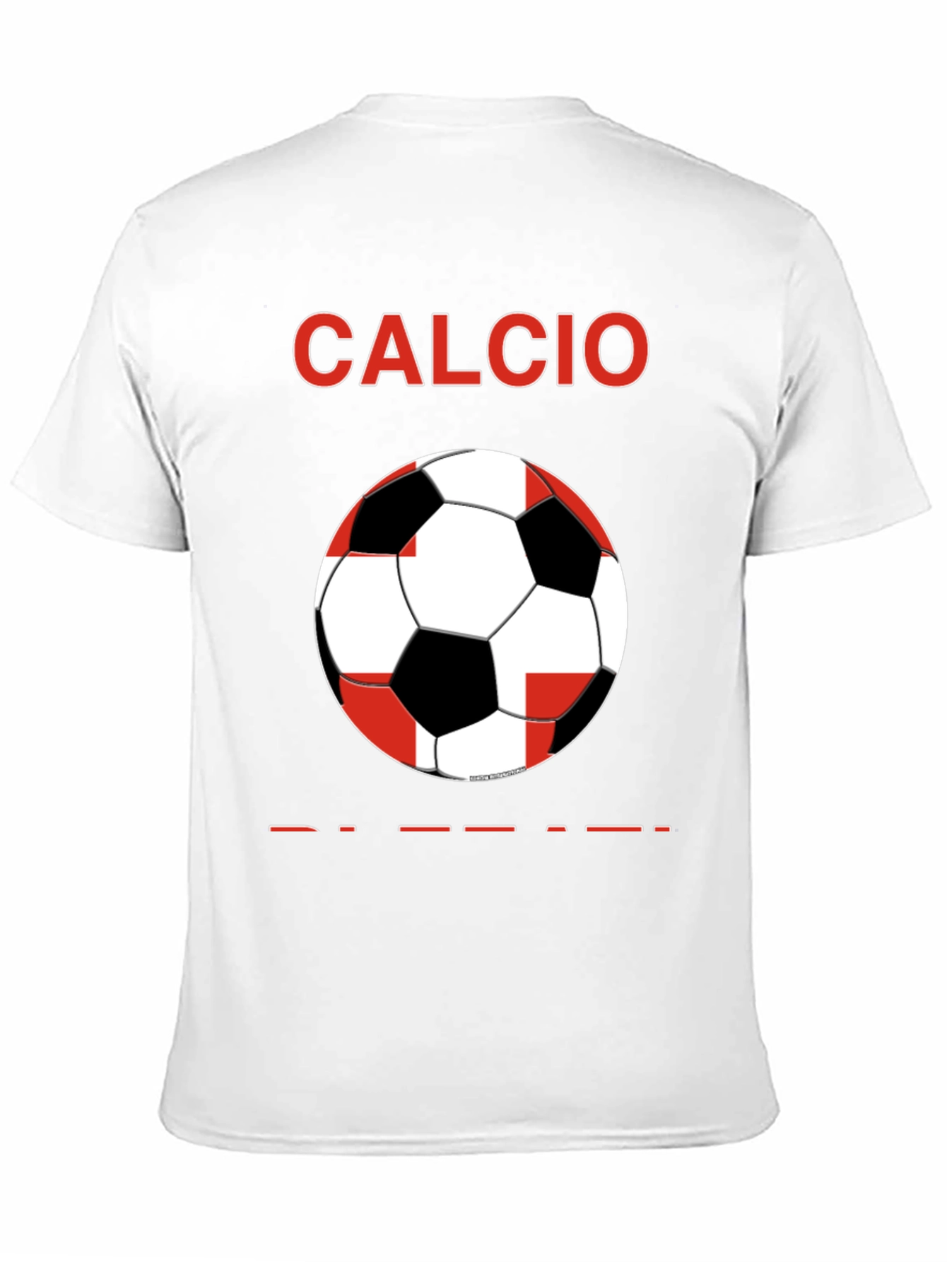 Calcio Soccer Graphic Tee - Black