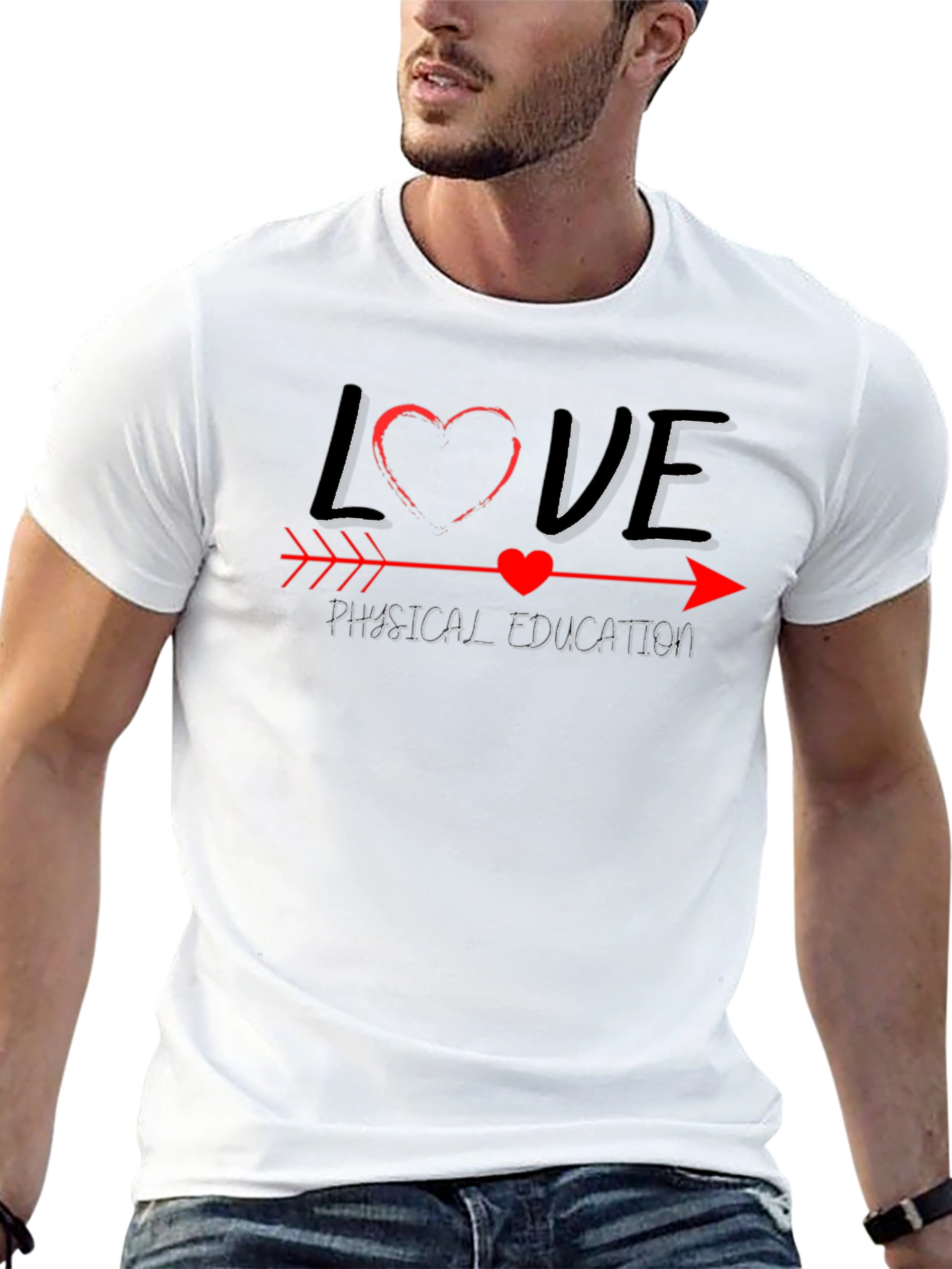 Love Physical Education Graphic T-Shirt