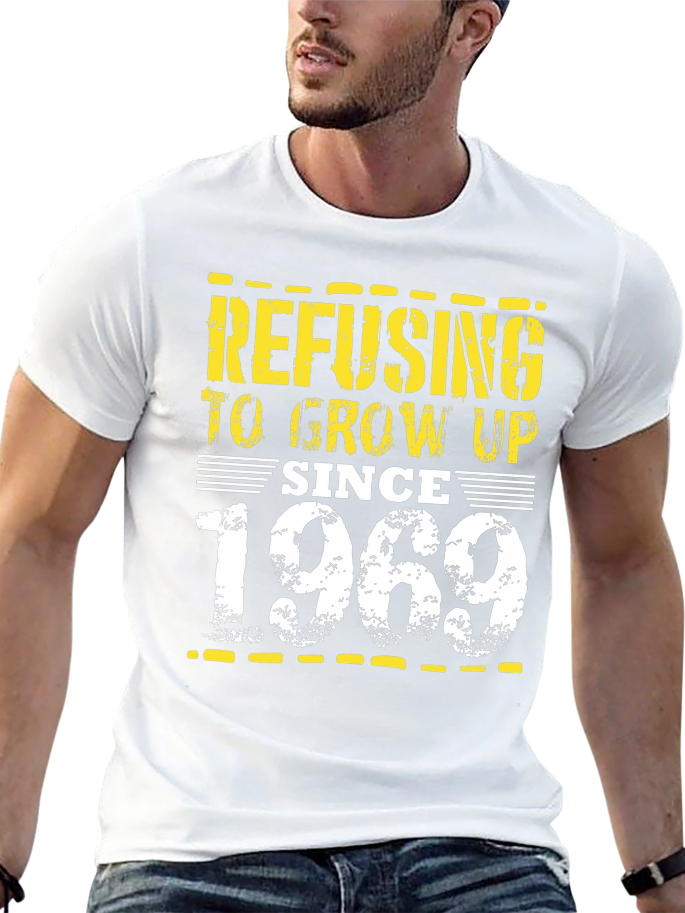 Refusing to Grow Up Since 1969 Graphic Tee