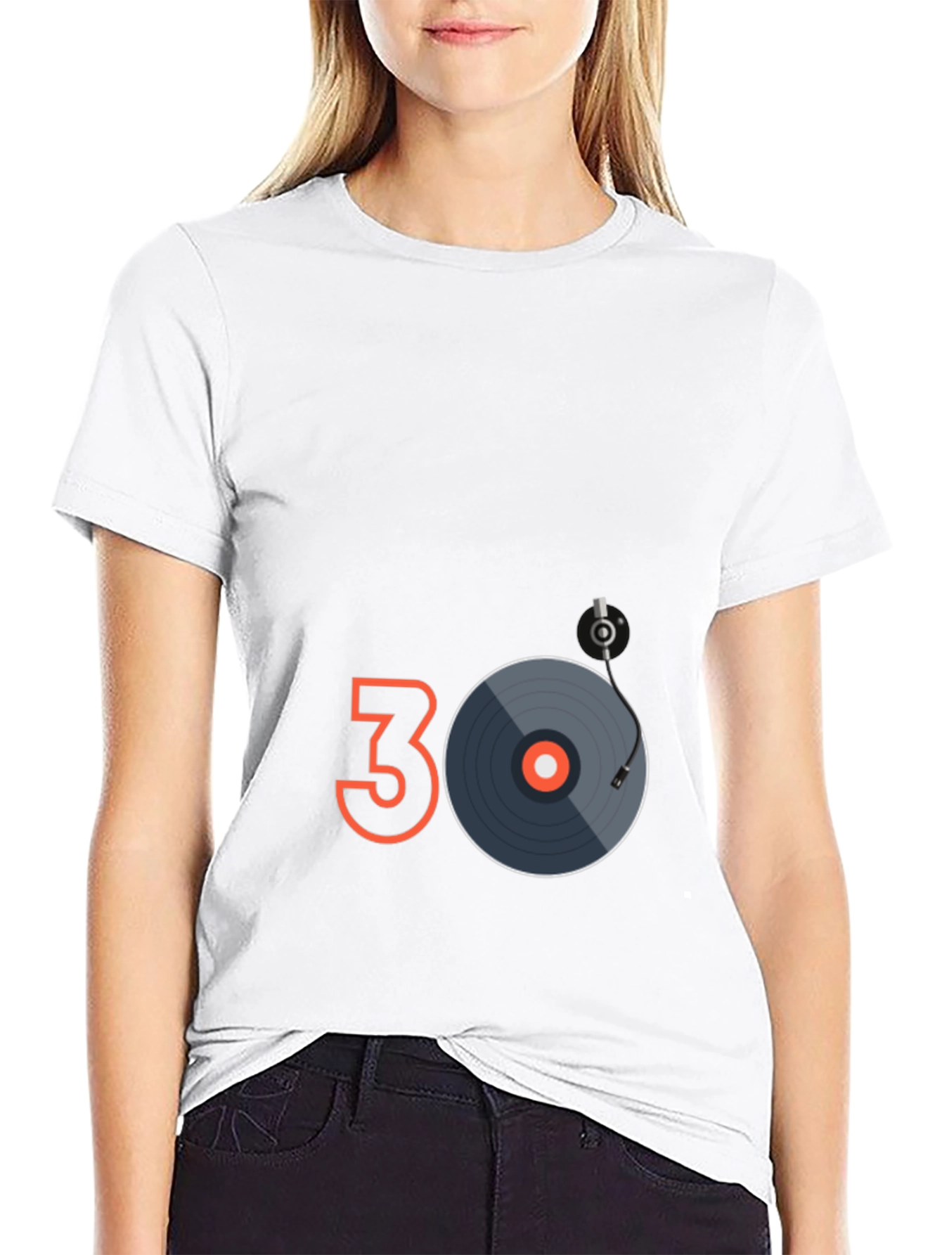 30th Birthday Record Player Graphic Tee