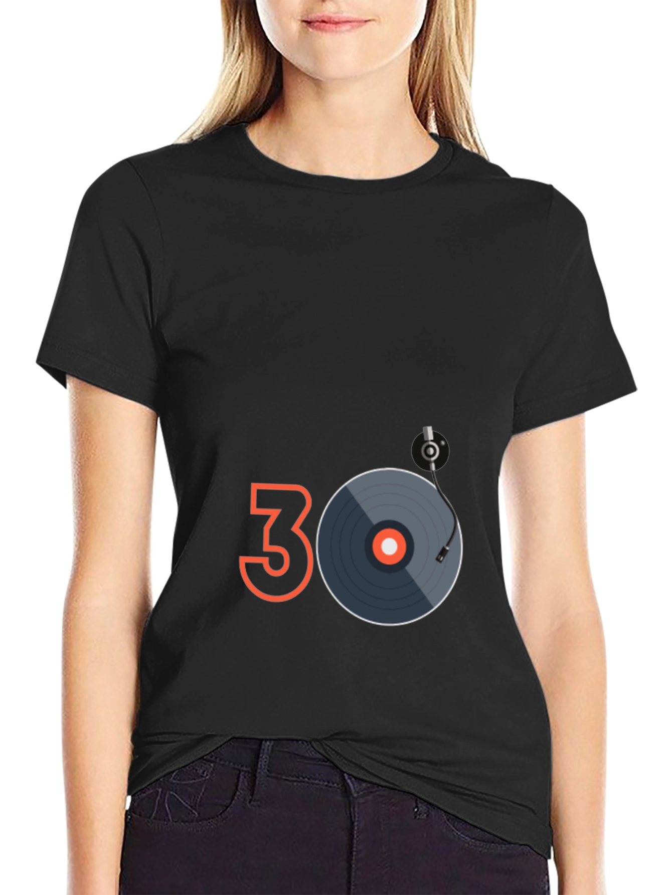 30th Birthday Record Player Graphic Tee