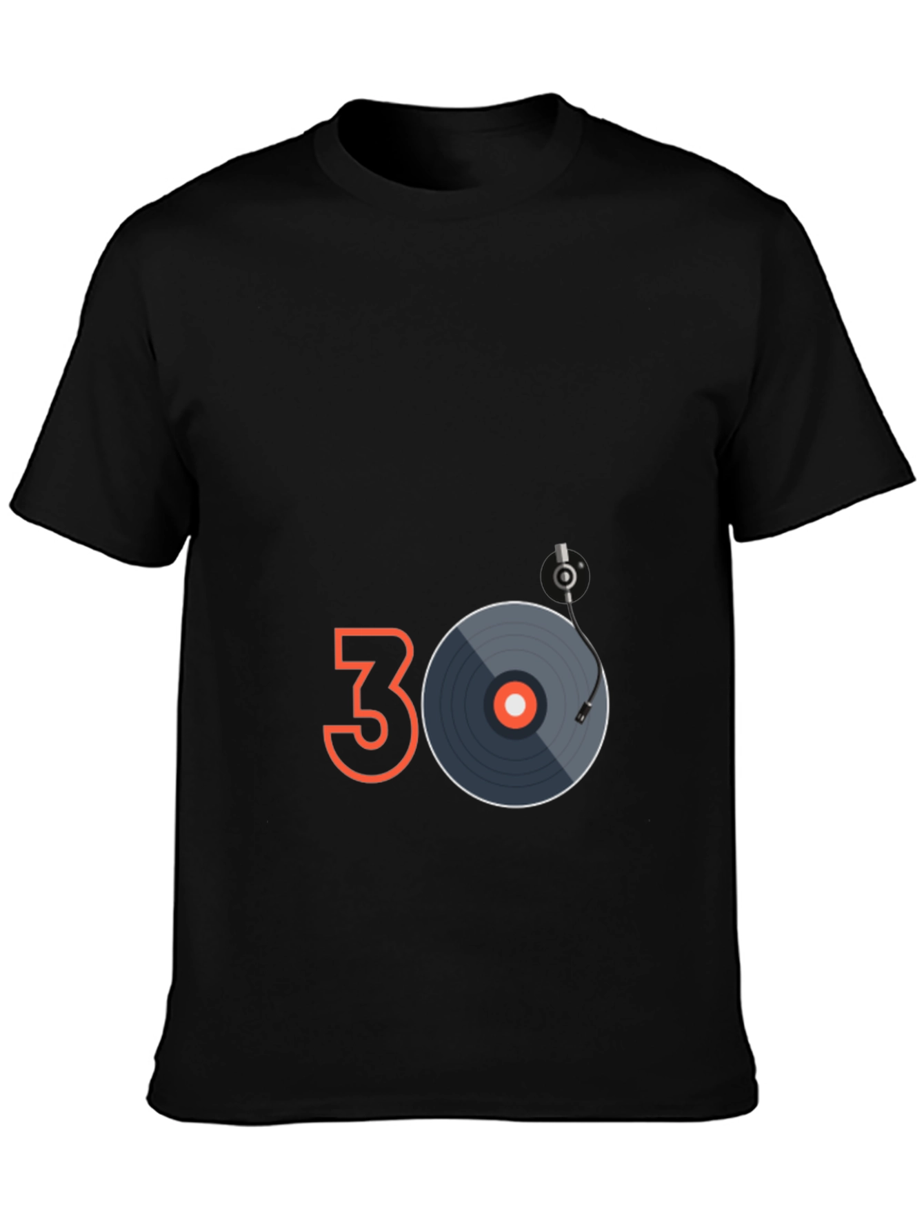 30th Birthday Record Player Graphic Tee