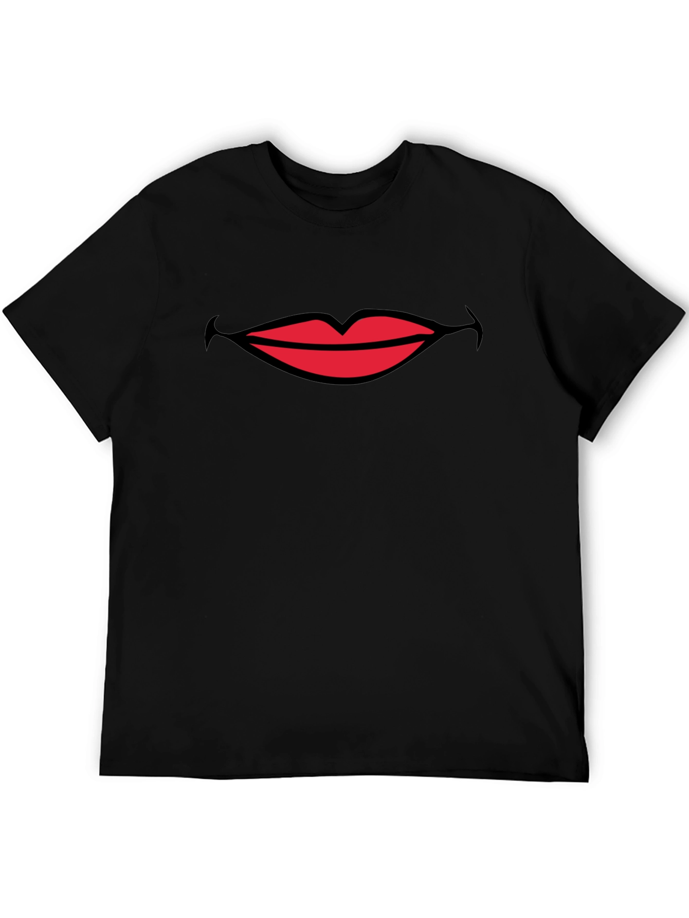 Red Lips Graphic T-Shirt - Stylish & Fun