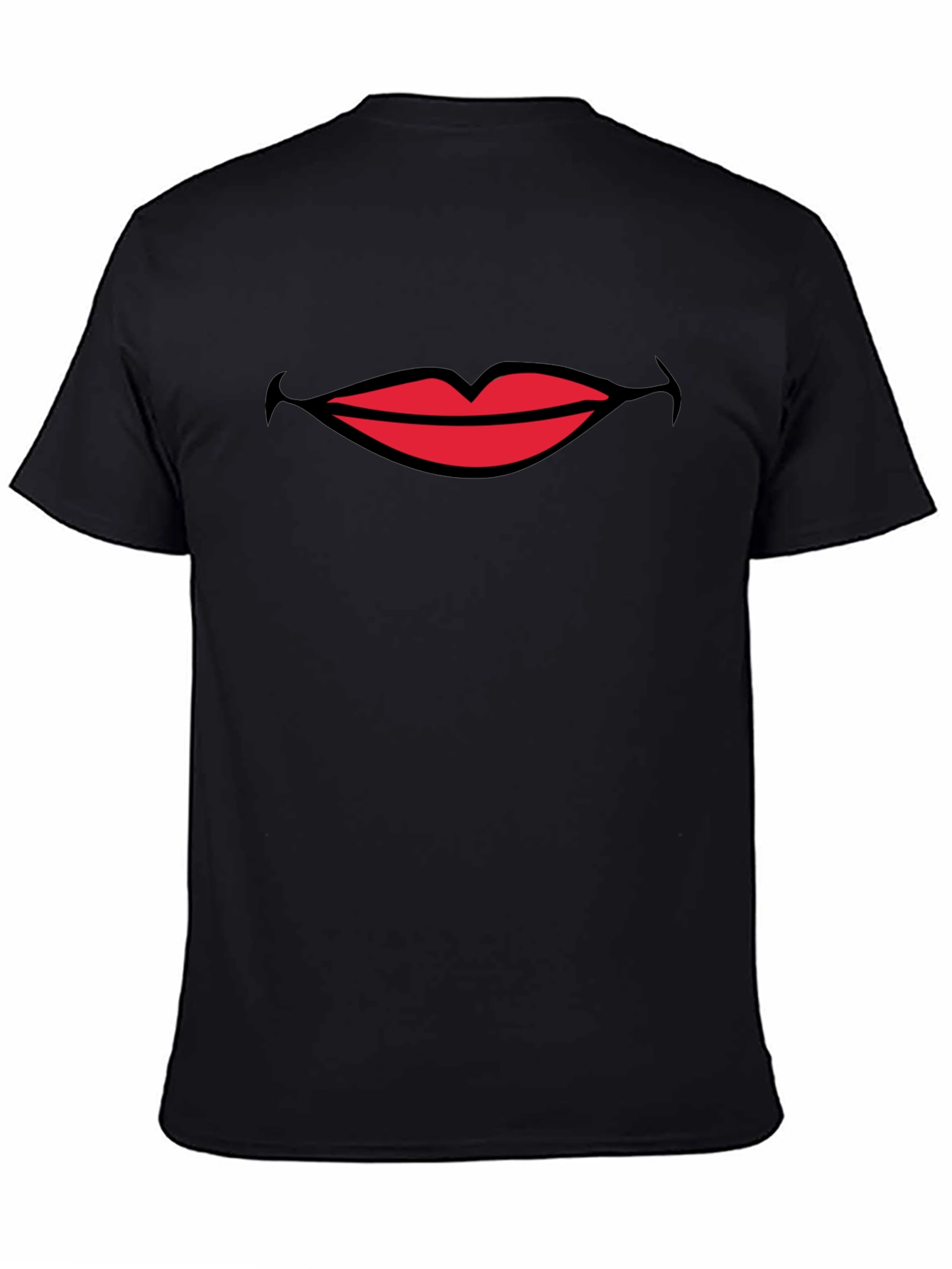 Red Lips Graphic T-Shirt - Stylish & Fun
