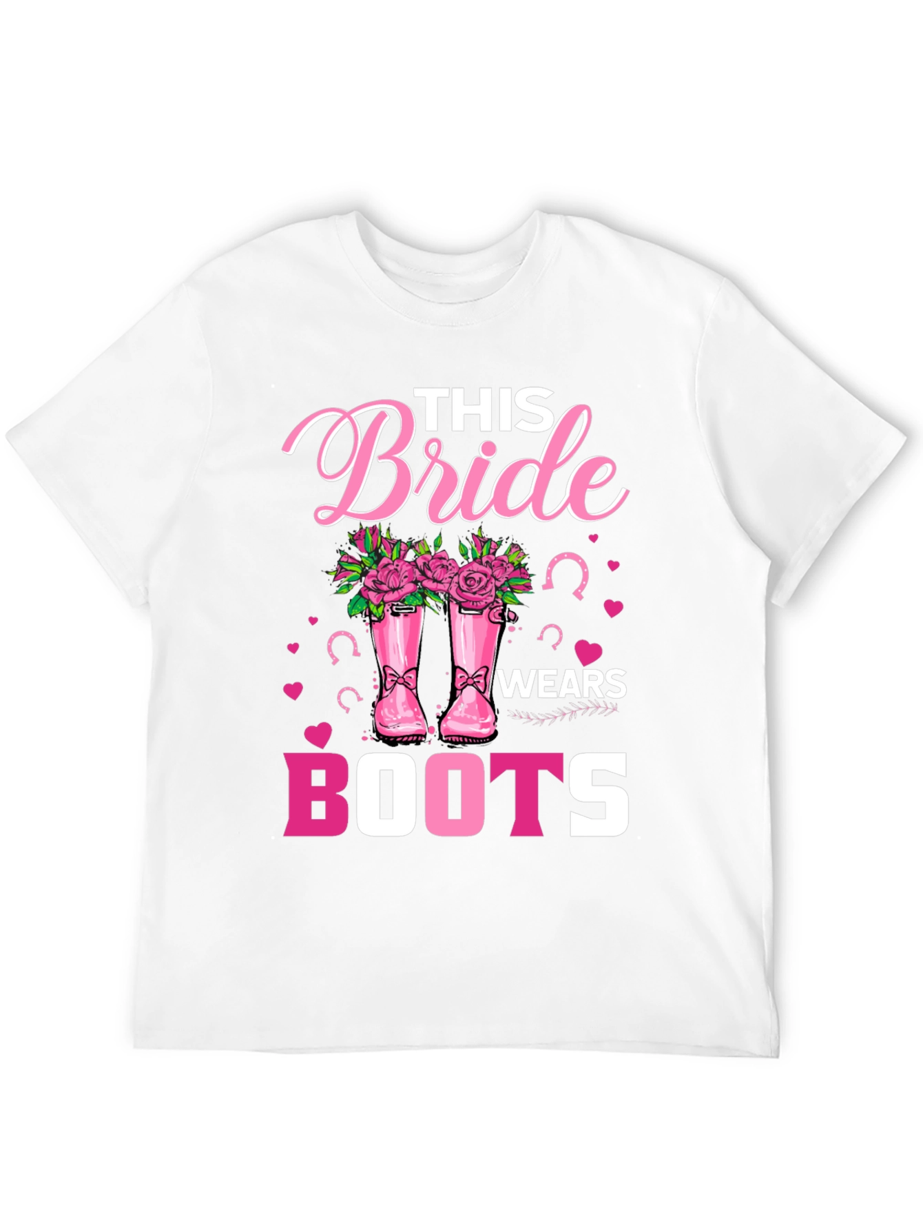 Bride Wears Boots T-Shirt