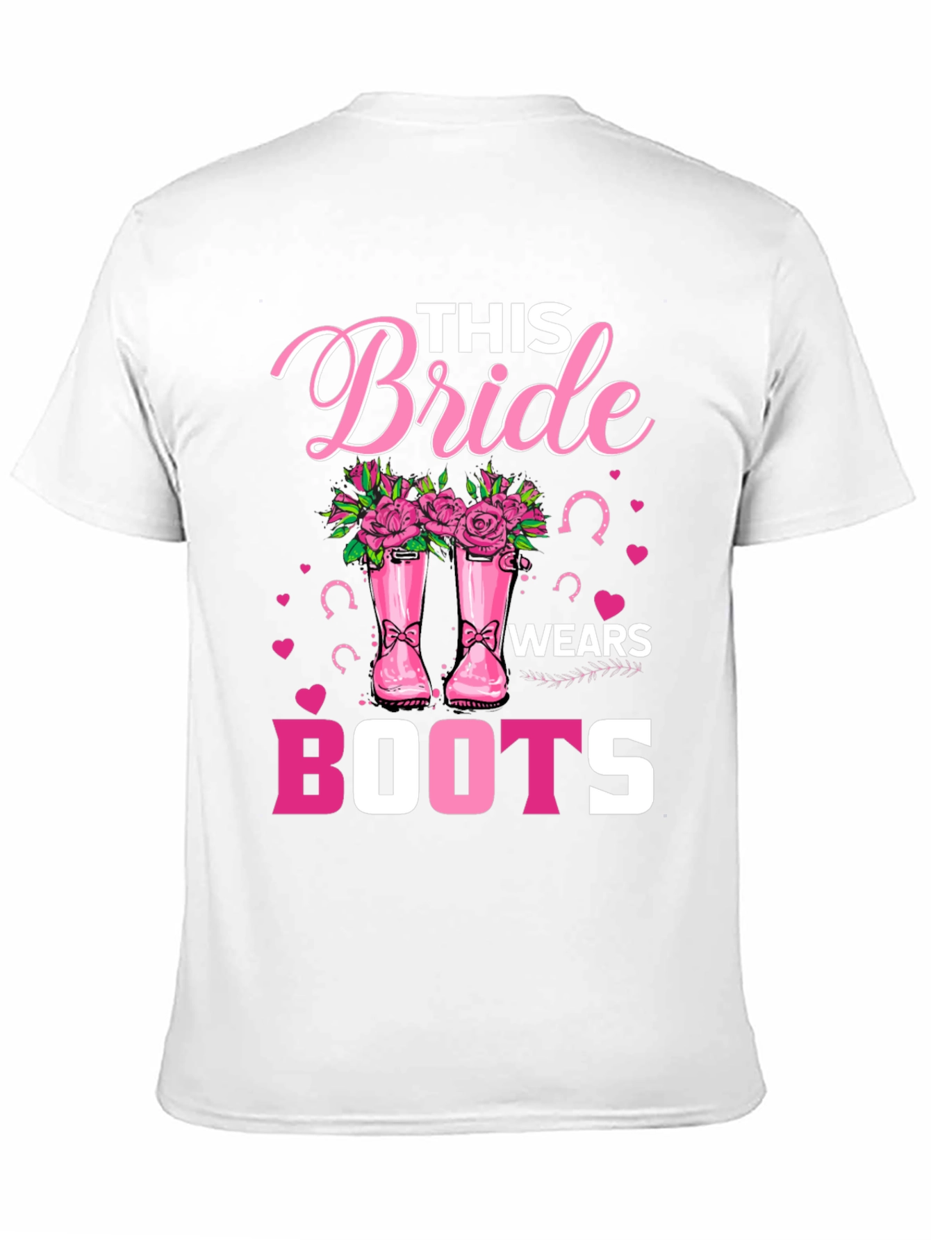 Bride Wears Boots T-Shirt