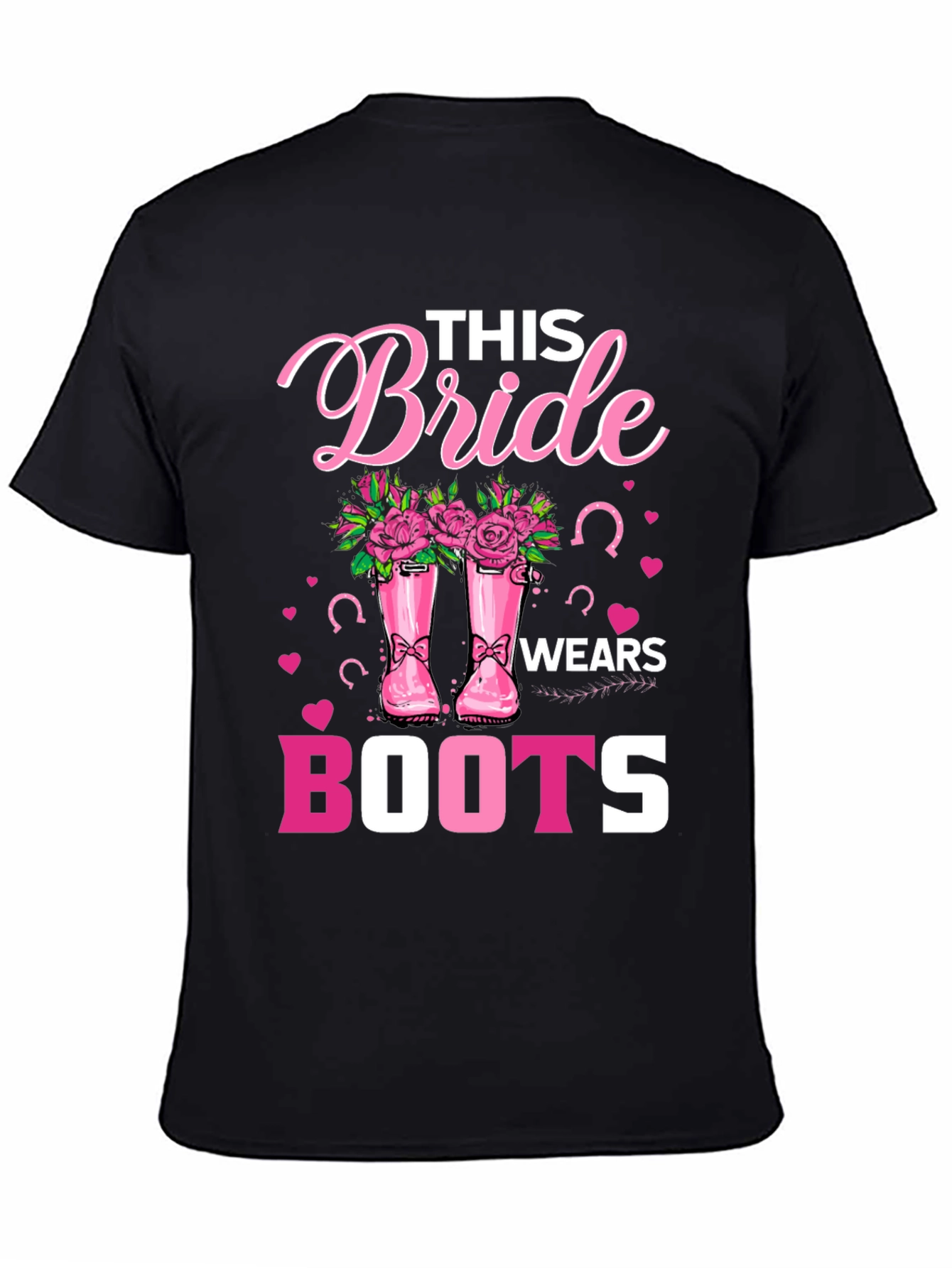 Bride Wears Boots T-Shirt