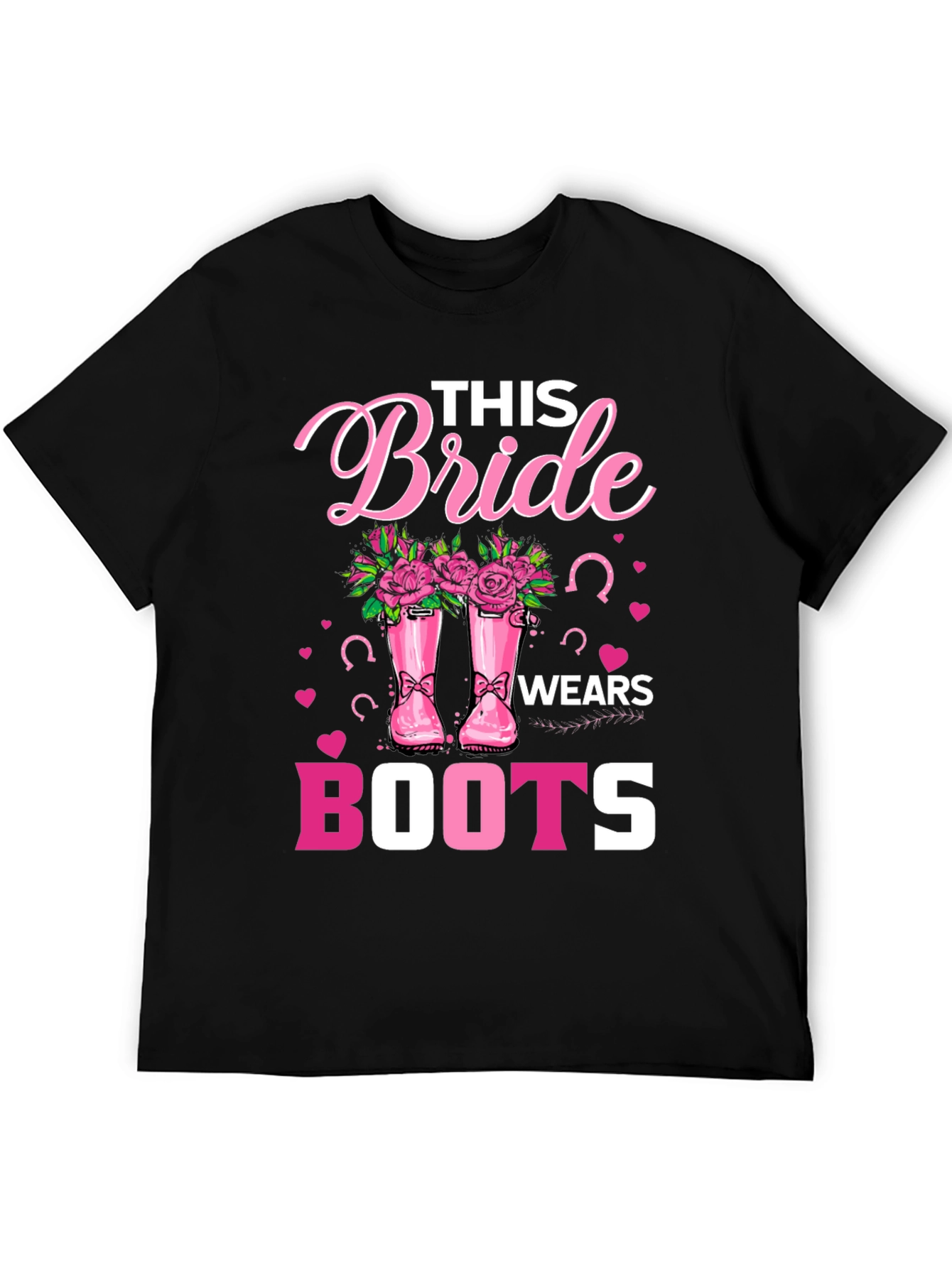 Bride Wears Boots T-Shirt