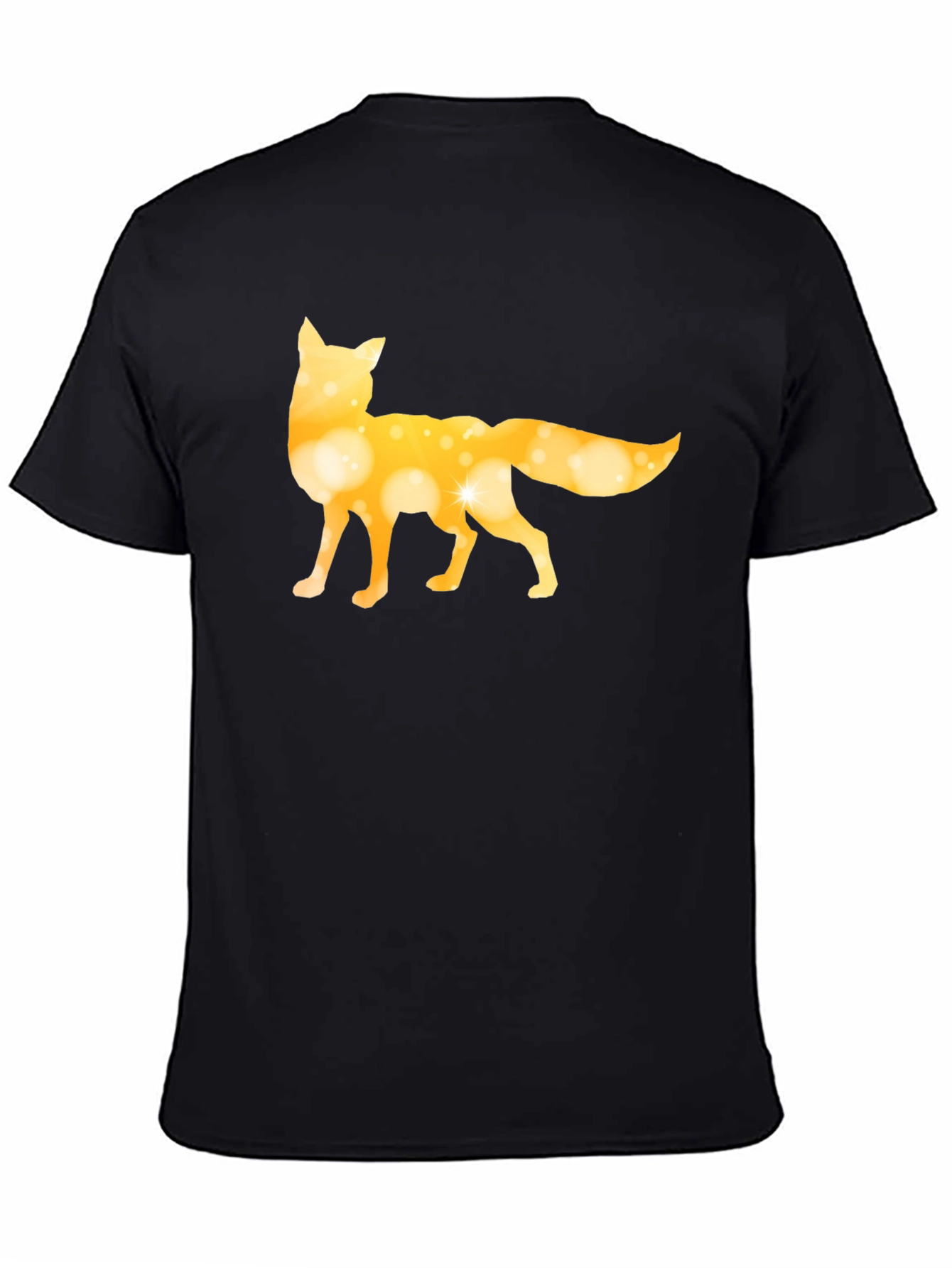 Fox Silhouette Graphic Tee - Black