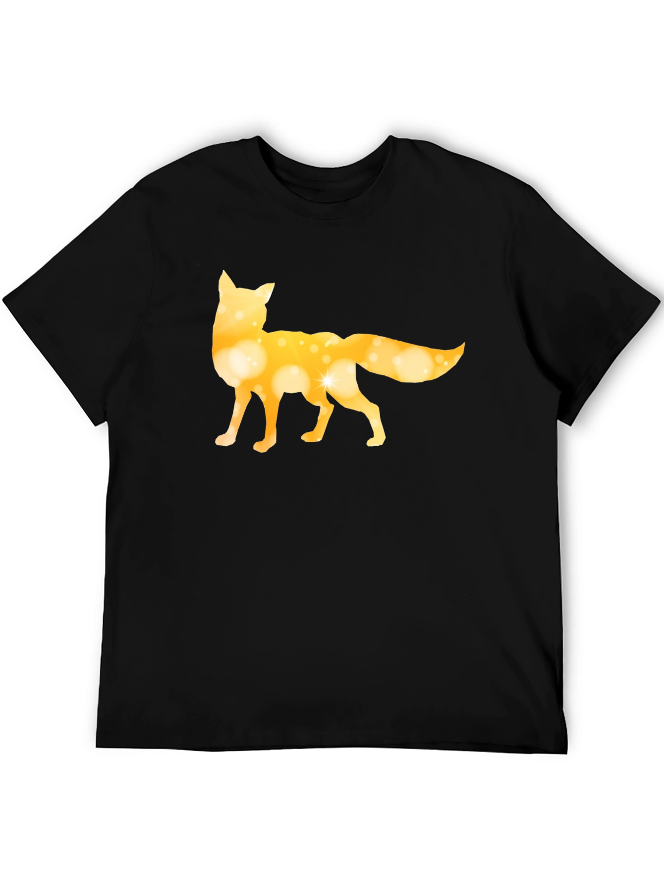 Fox Silhouette Graphic Tee - Black