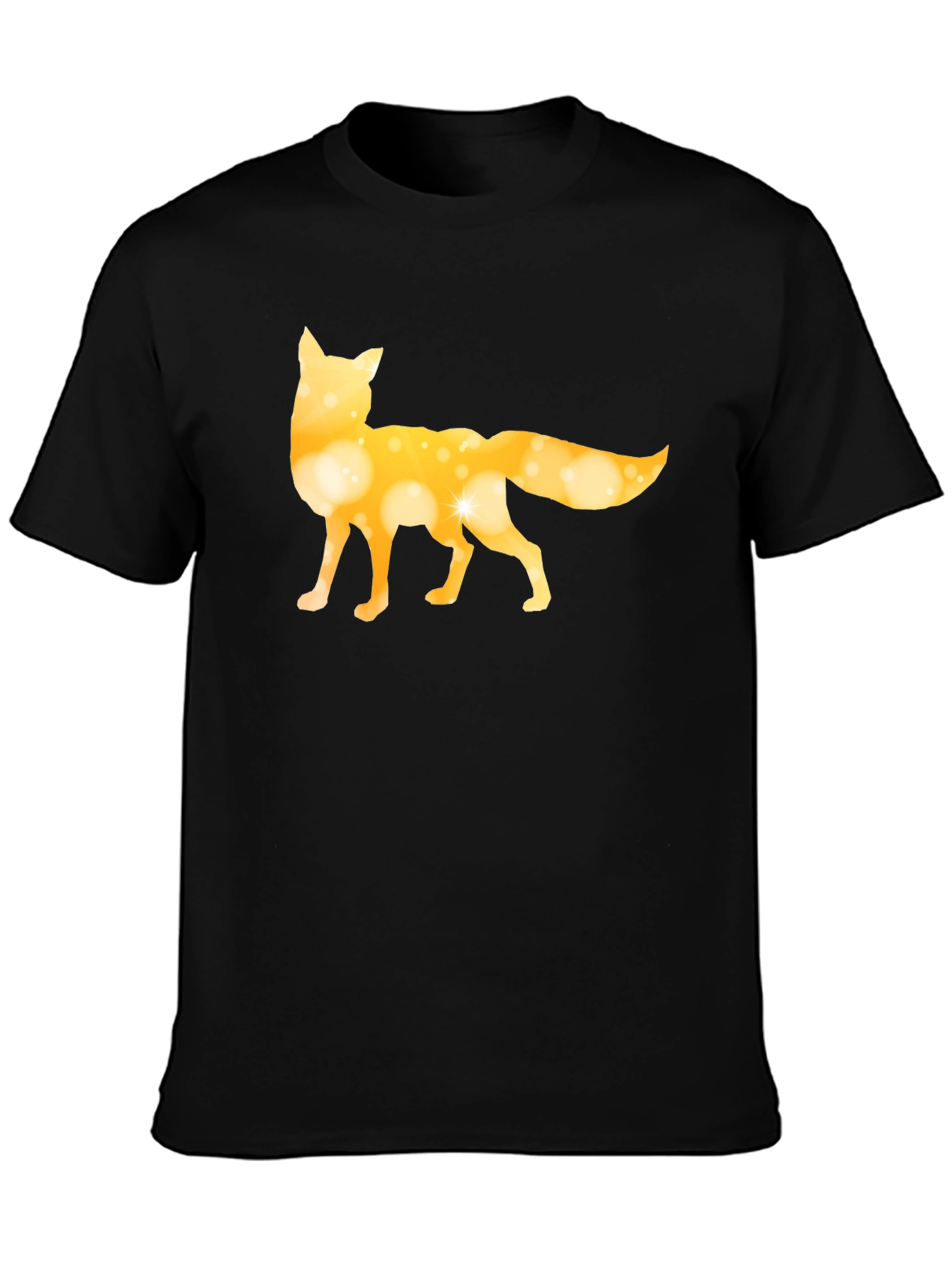 Fox Silhouette Graphic Tee - Black