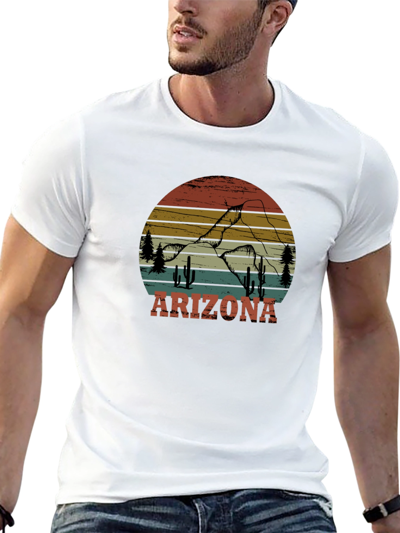 Retro Arizona Graphic T-Shirt