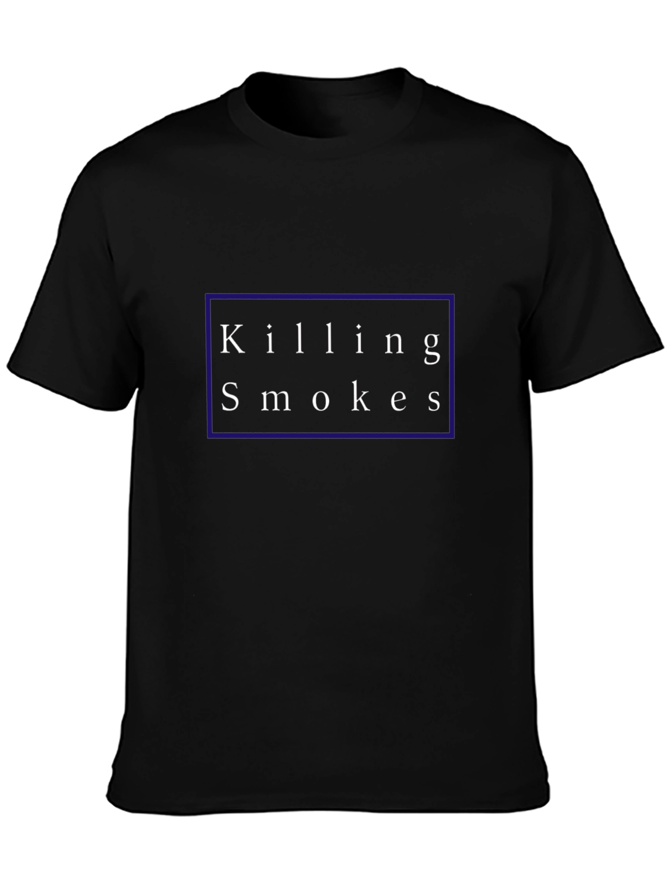 Killing Smokes Black Graphic T-Shirt
