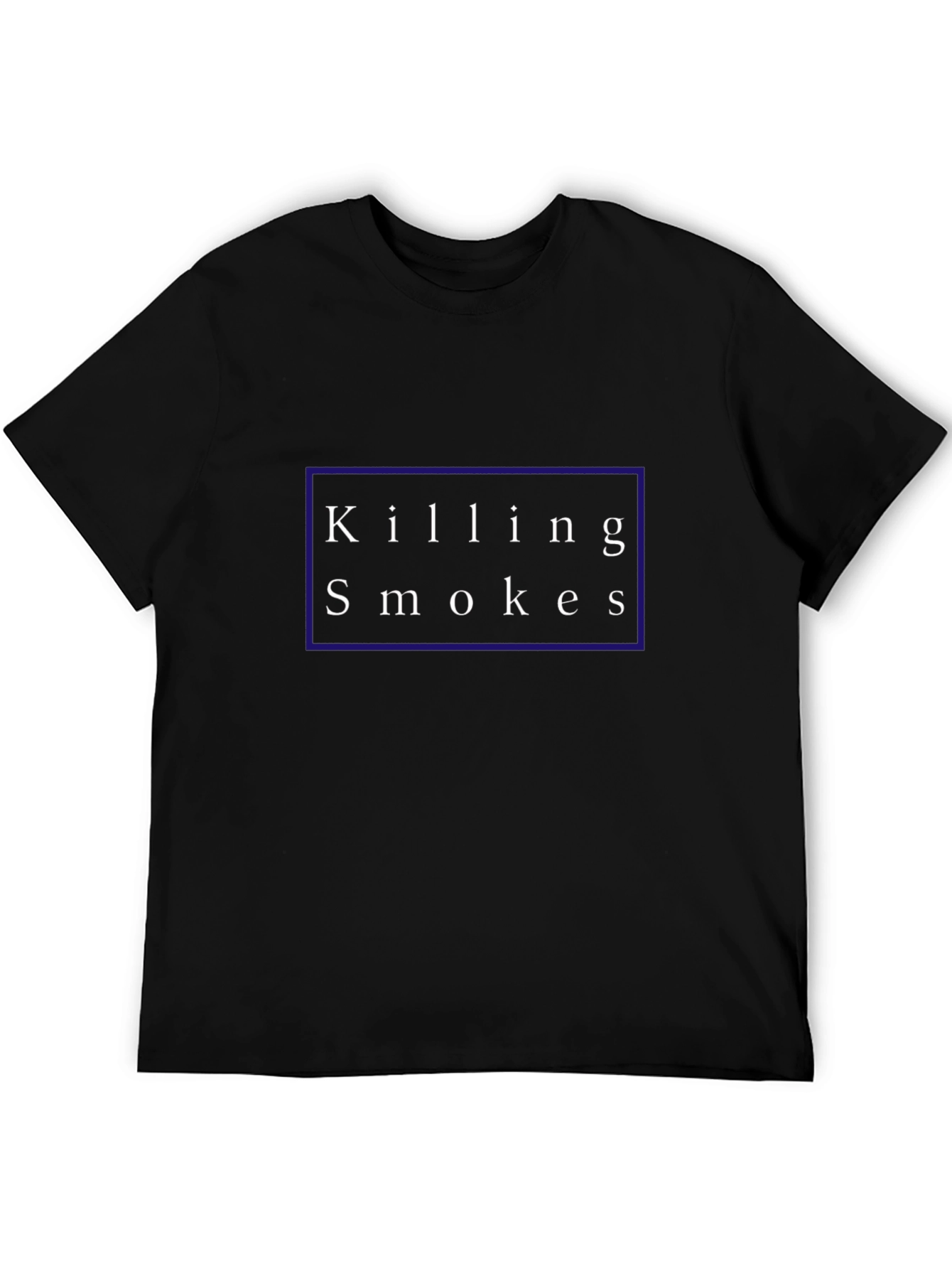 Killing Smokes Black Graphic T-Shirt