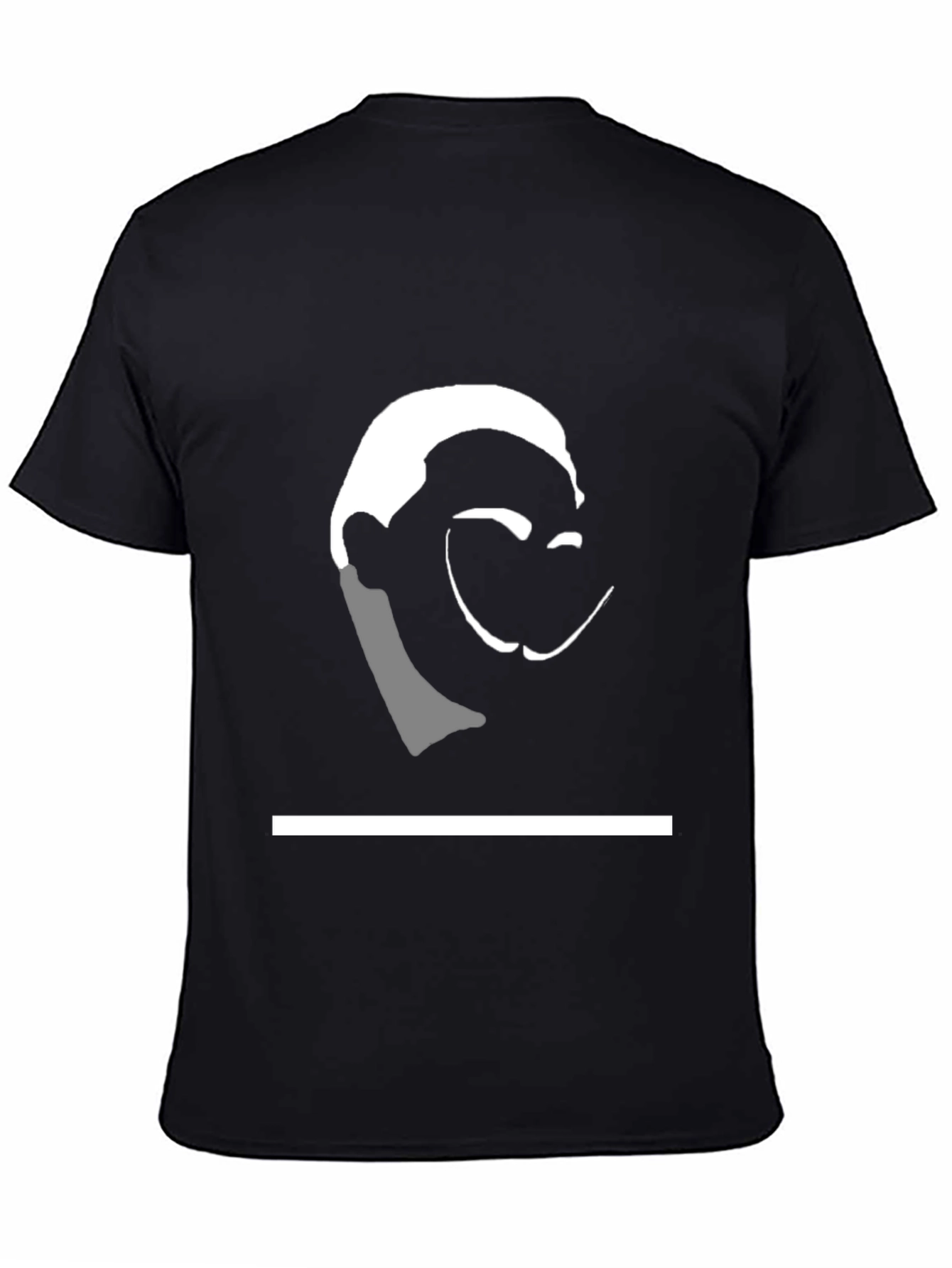 Abstract Face Graphic Tee - Modern Art Shirt