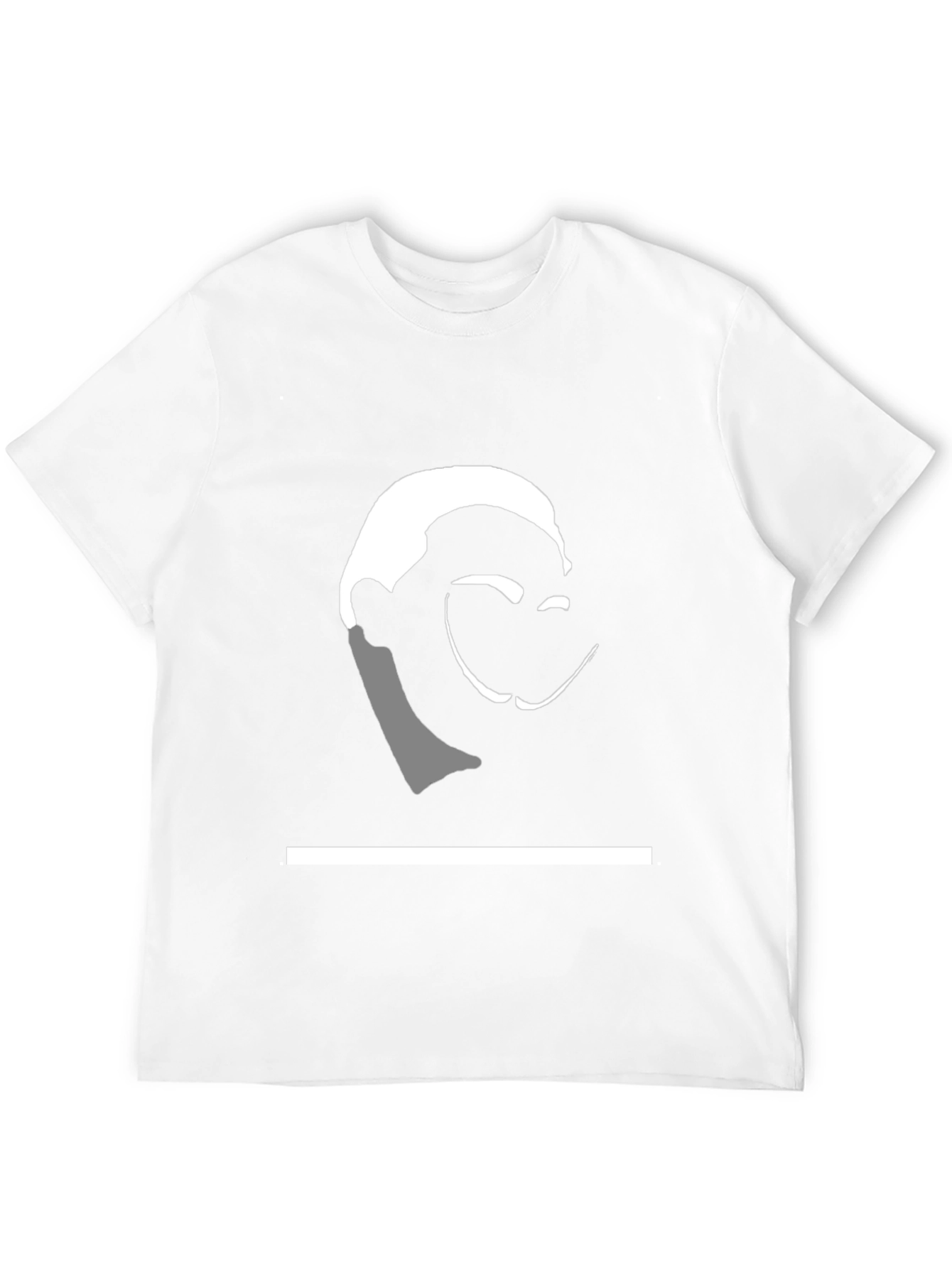 Abstract Face Graphic Tee - Modern Art Shirt