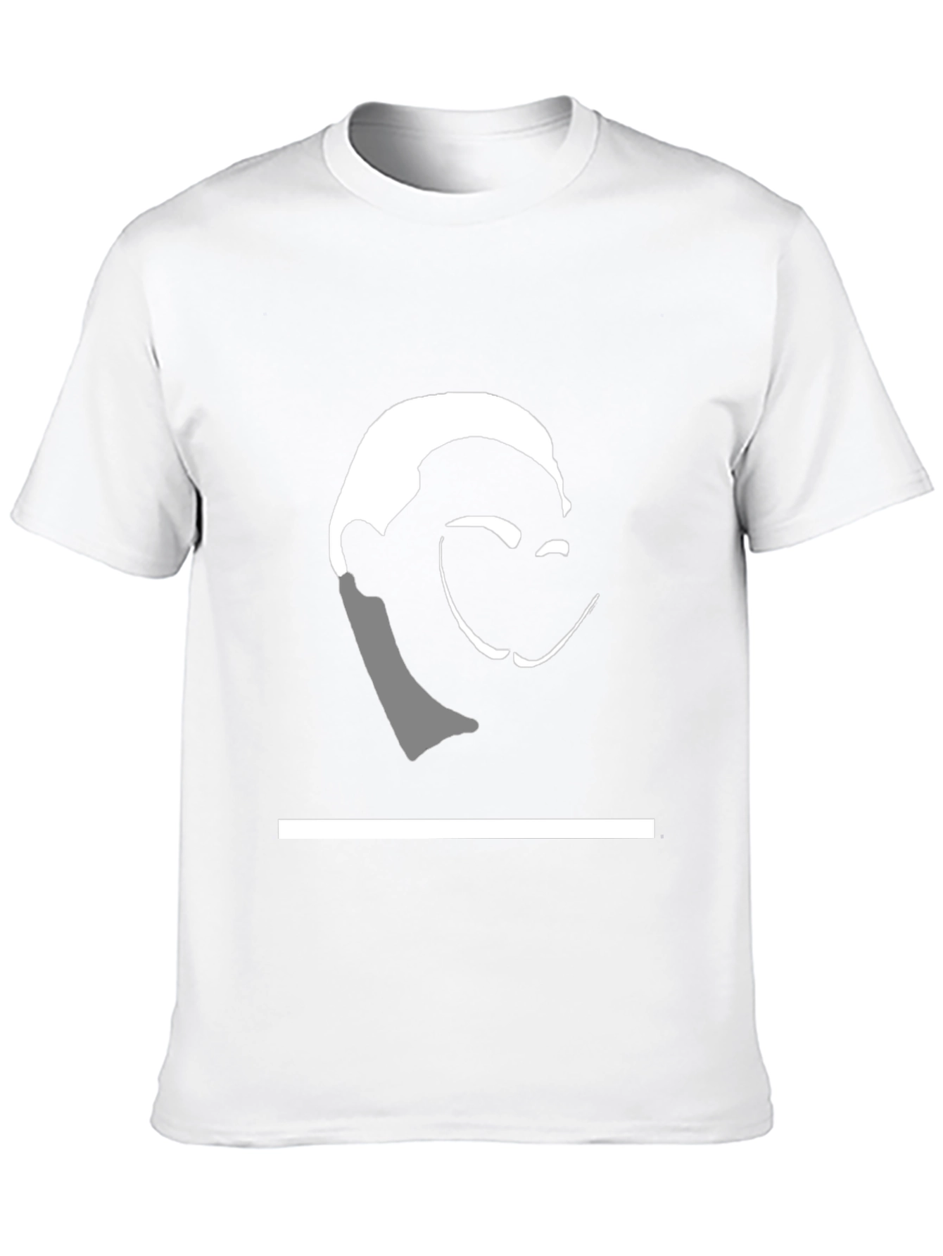 Abstract Face Graphic Tee - Modern Art Shirt