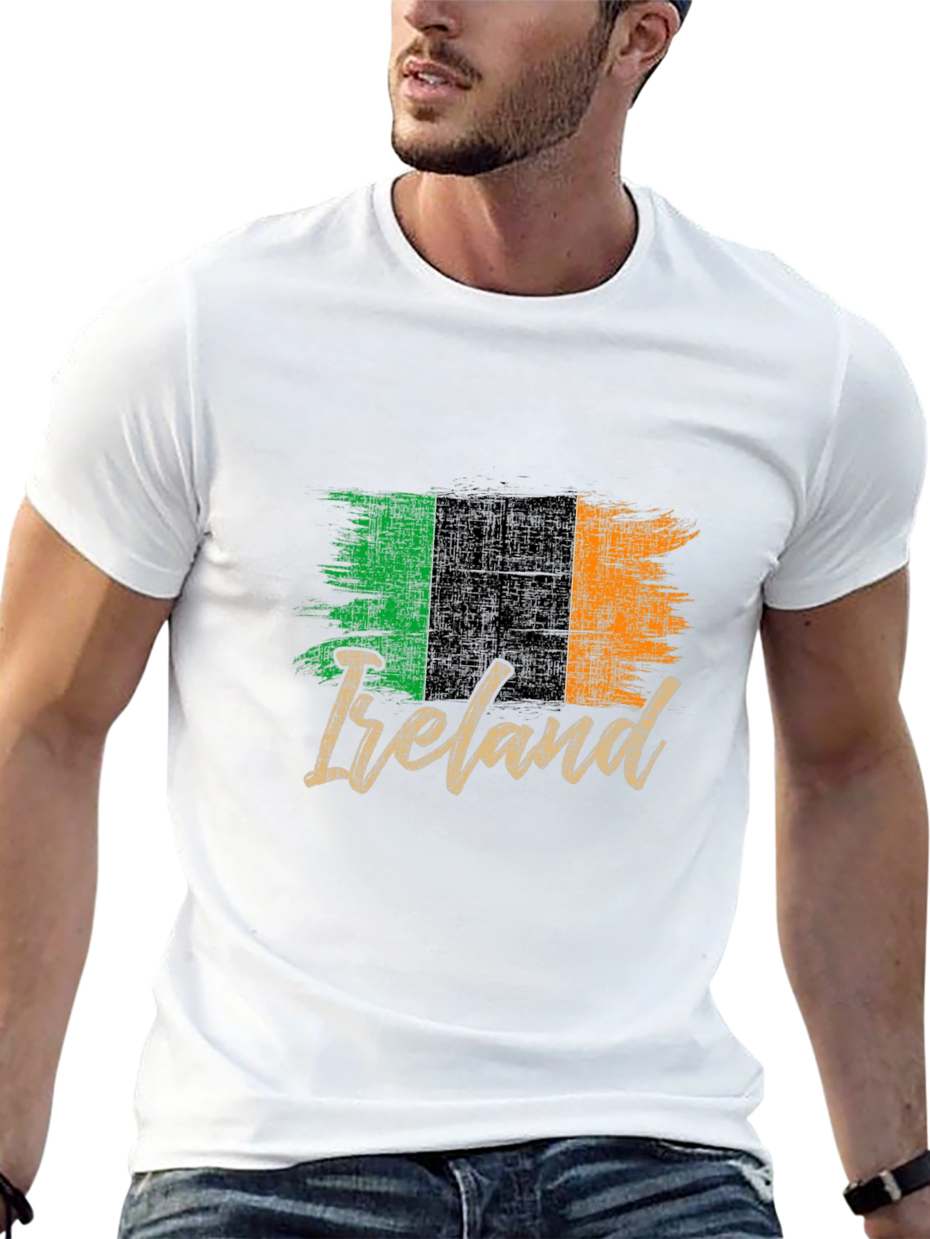 Ireland Flag Graphic Tee - Irish Pride Shirt