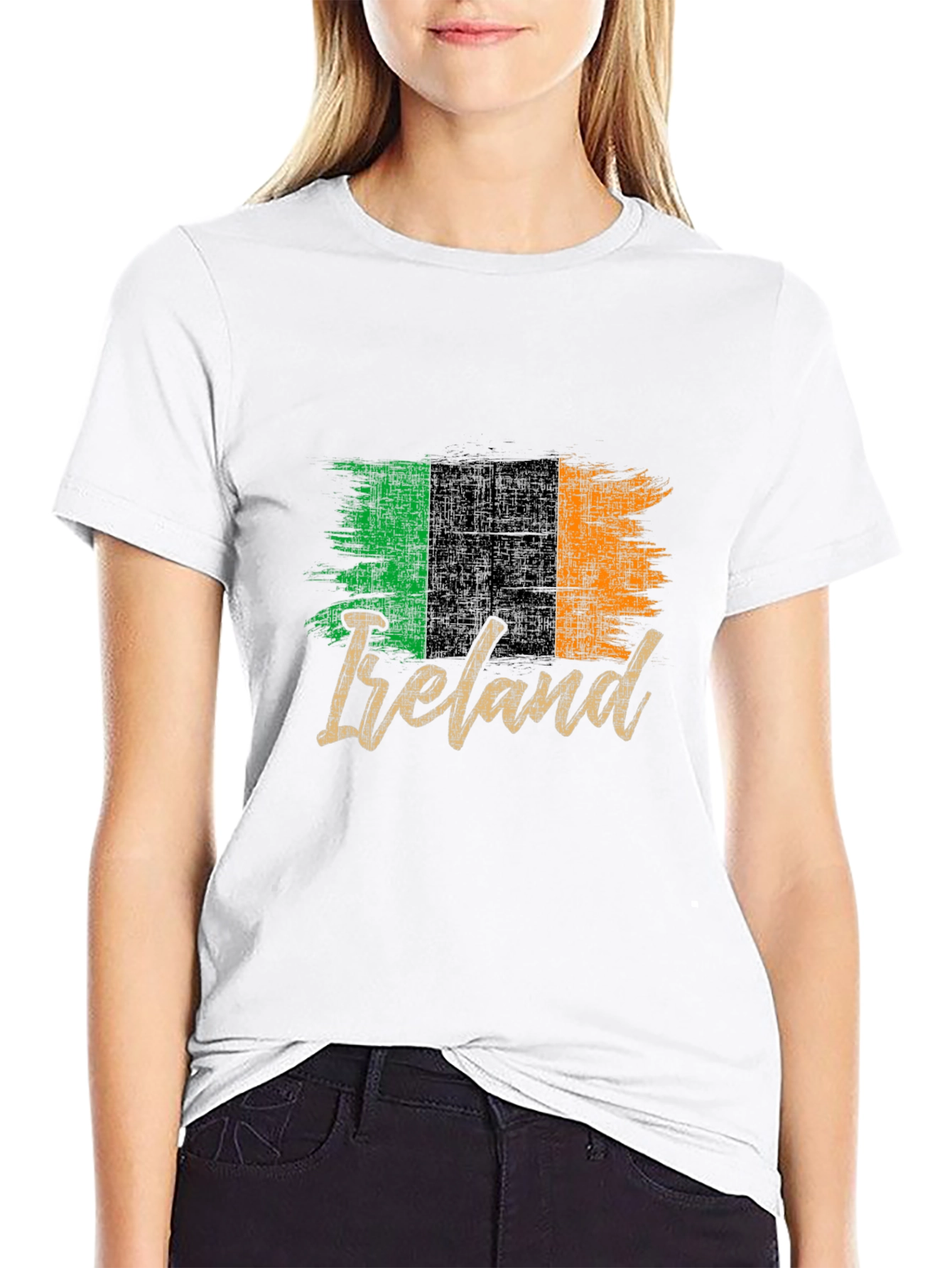 Ireland Flag Graphic Tee - Irish Pride Shirt